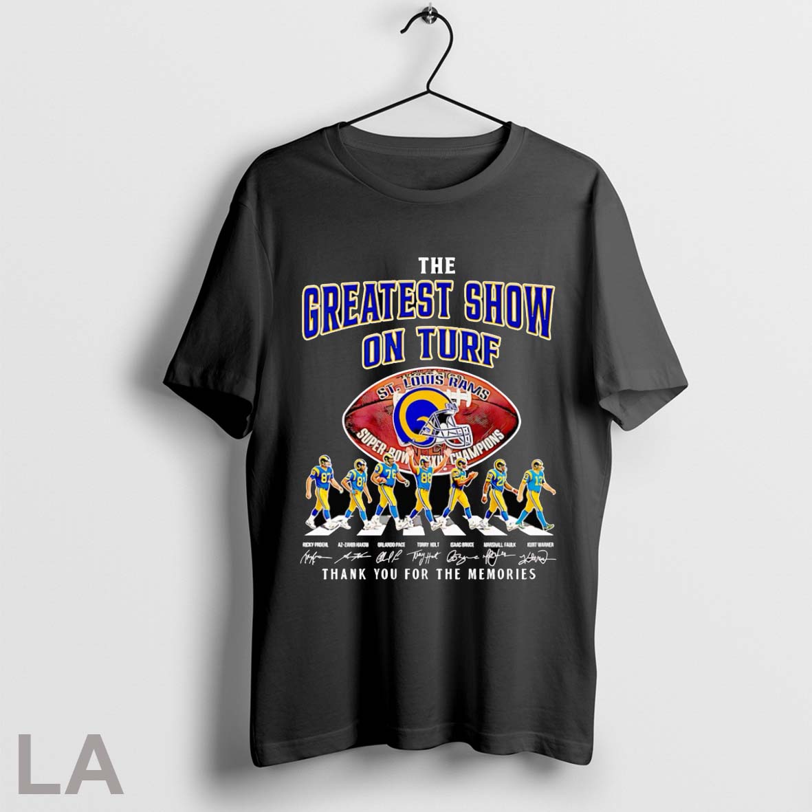 The Greatest Show Of Turf St Louis Rams Thank You For The Memories - clothing by TeeHivey.com