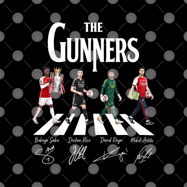 The Gunners Arsenal 2026 Champions Abbey Road Shirt