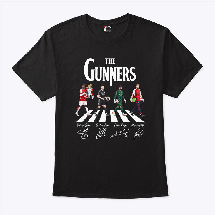 The Gunners Arsenal 2026 Champions Abbey Road Shirt