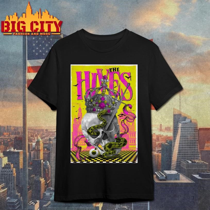 The Hives Teatro Metropólitan Mexico Feb 11 2026 Poster Shirt