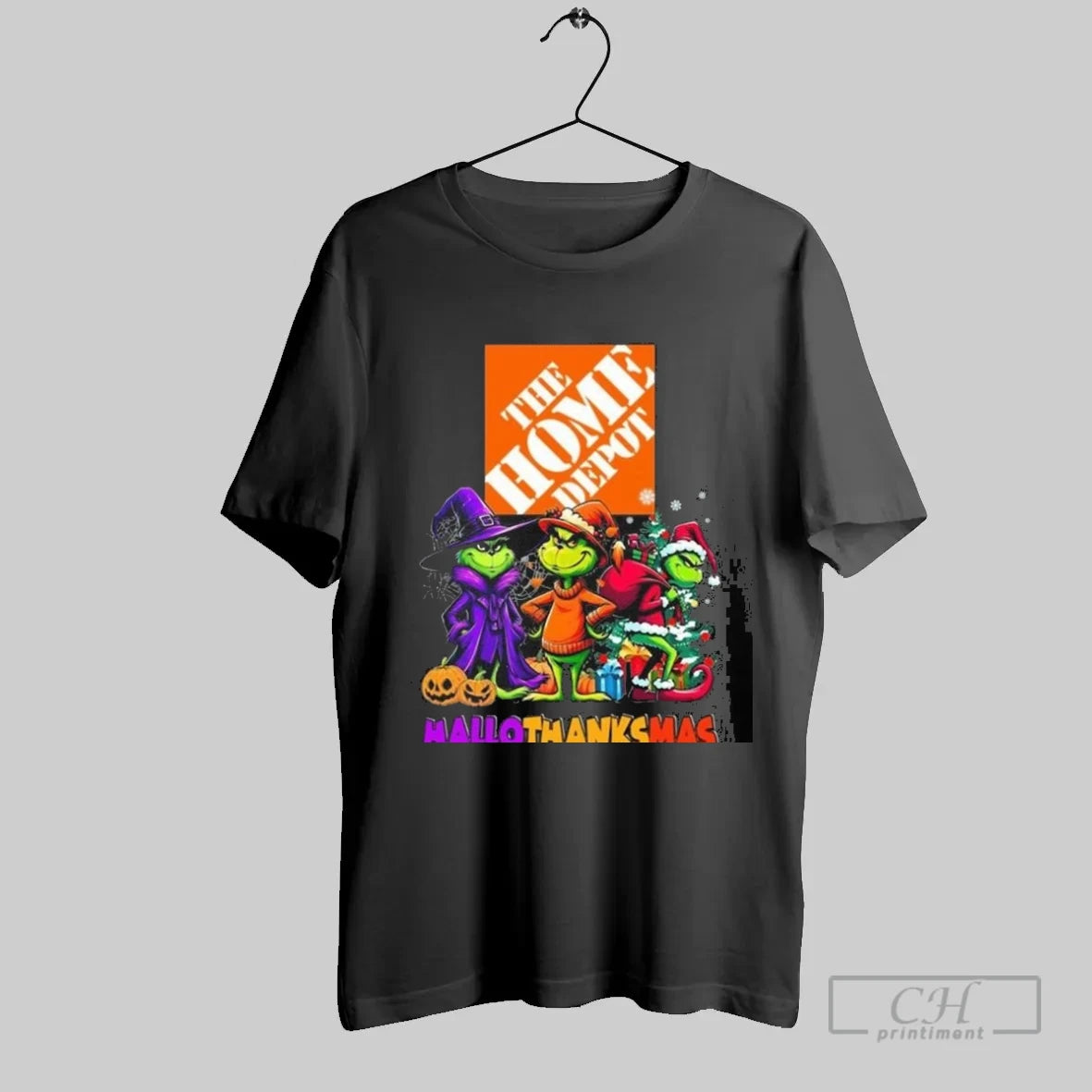 The Home Depot The Grinch Hallothanksmas 2025 - clothing by TeeHivey.com