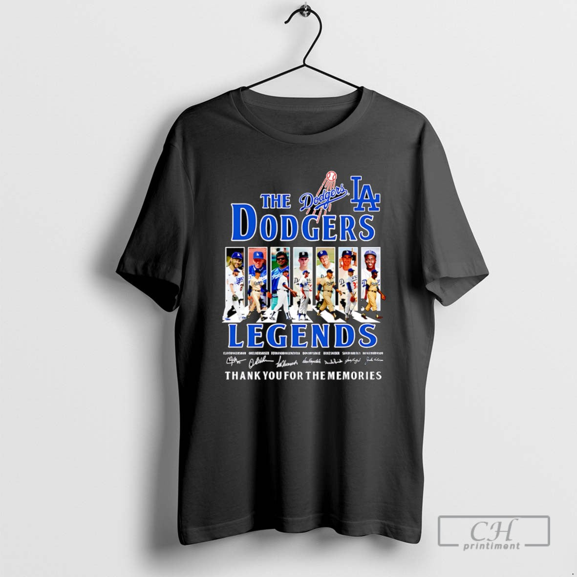 The La Dodgers Legends Thank You For The Memories T Shirts - clothing by TeeHivey.com