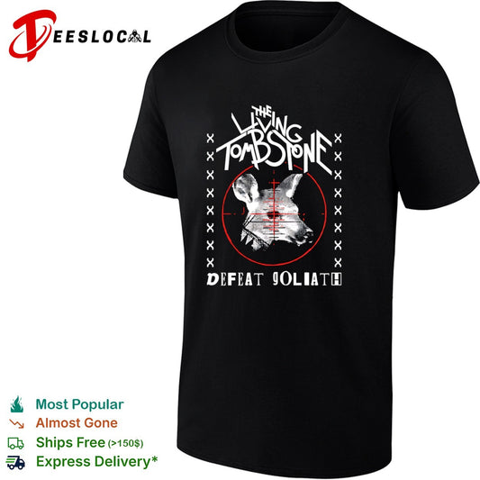 The Living Tombstone Defeat Goliath Animal Sight Target Red Crosshair shirt