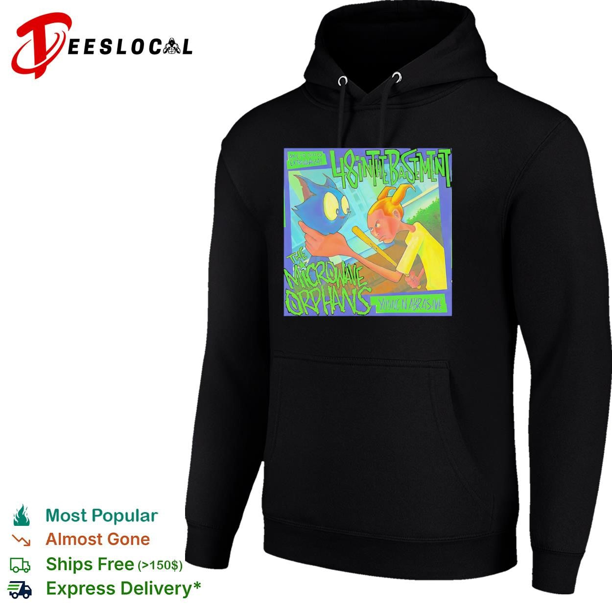 The Microwave Orphans Young n Abrasive 48 in the Basement shirt