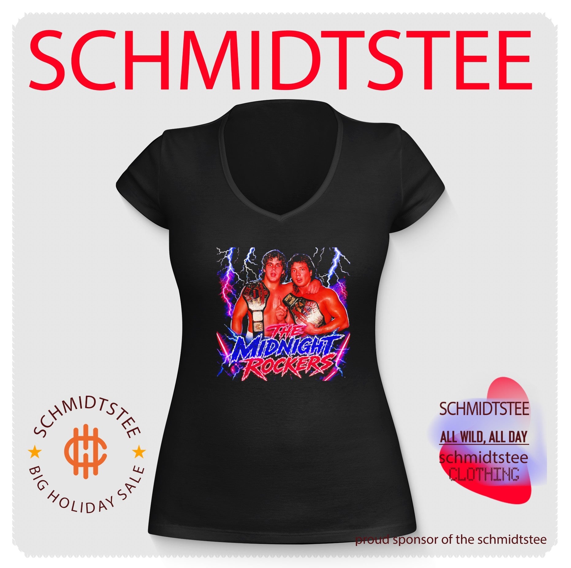 The Midnight Rockers Pro Wrestling shirt