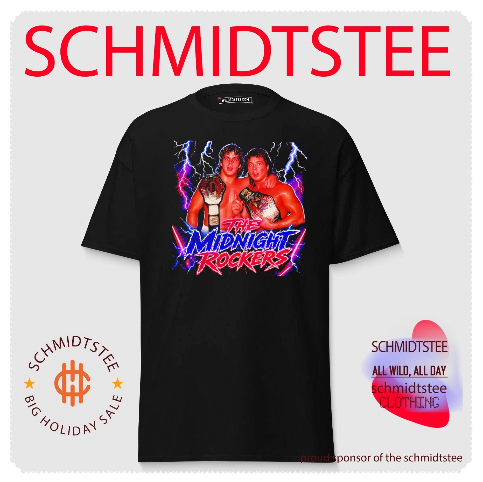 The Midnight Rockers Pro Wrestling shirt