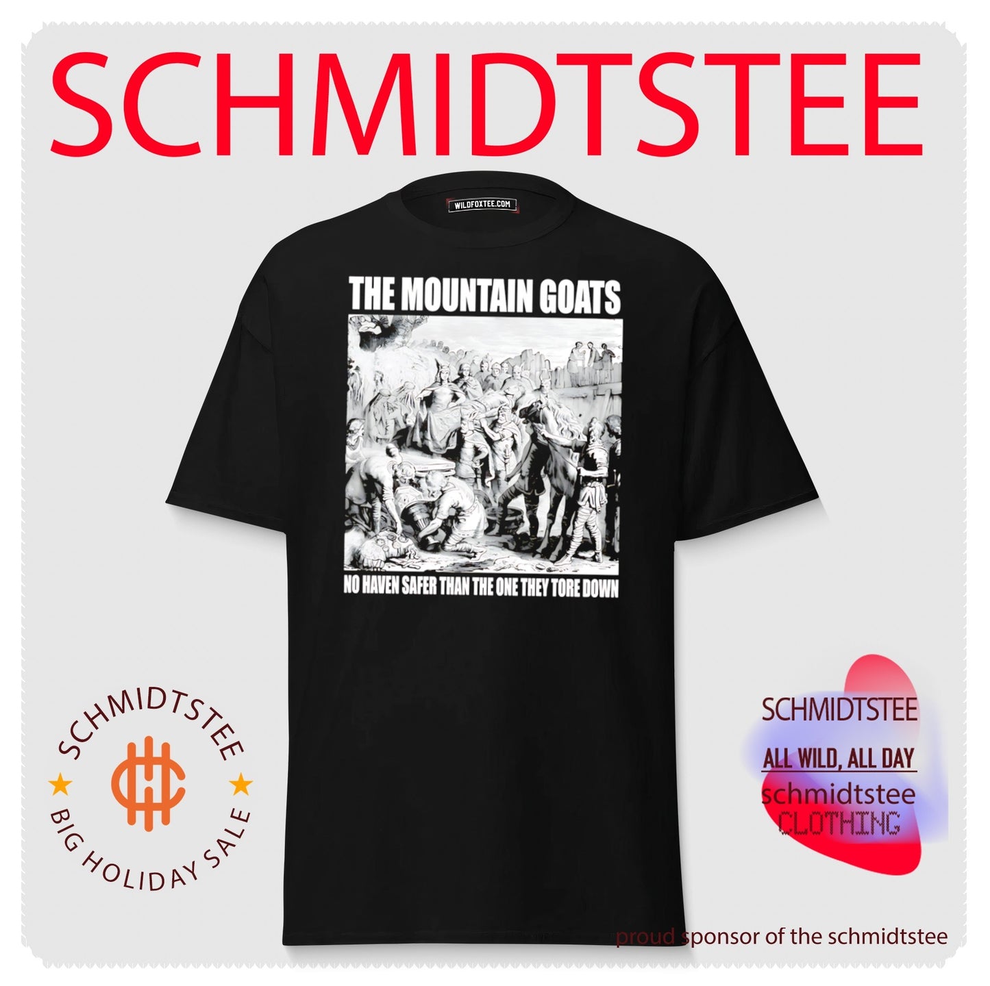 The Mountain Goats No Haven Safer Than the One They Tore Down shirt
