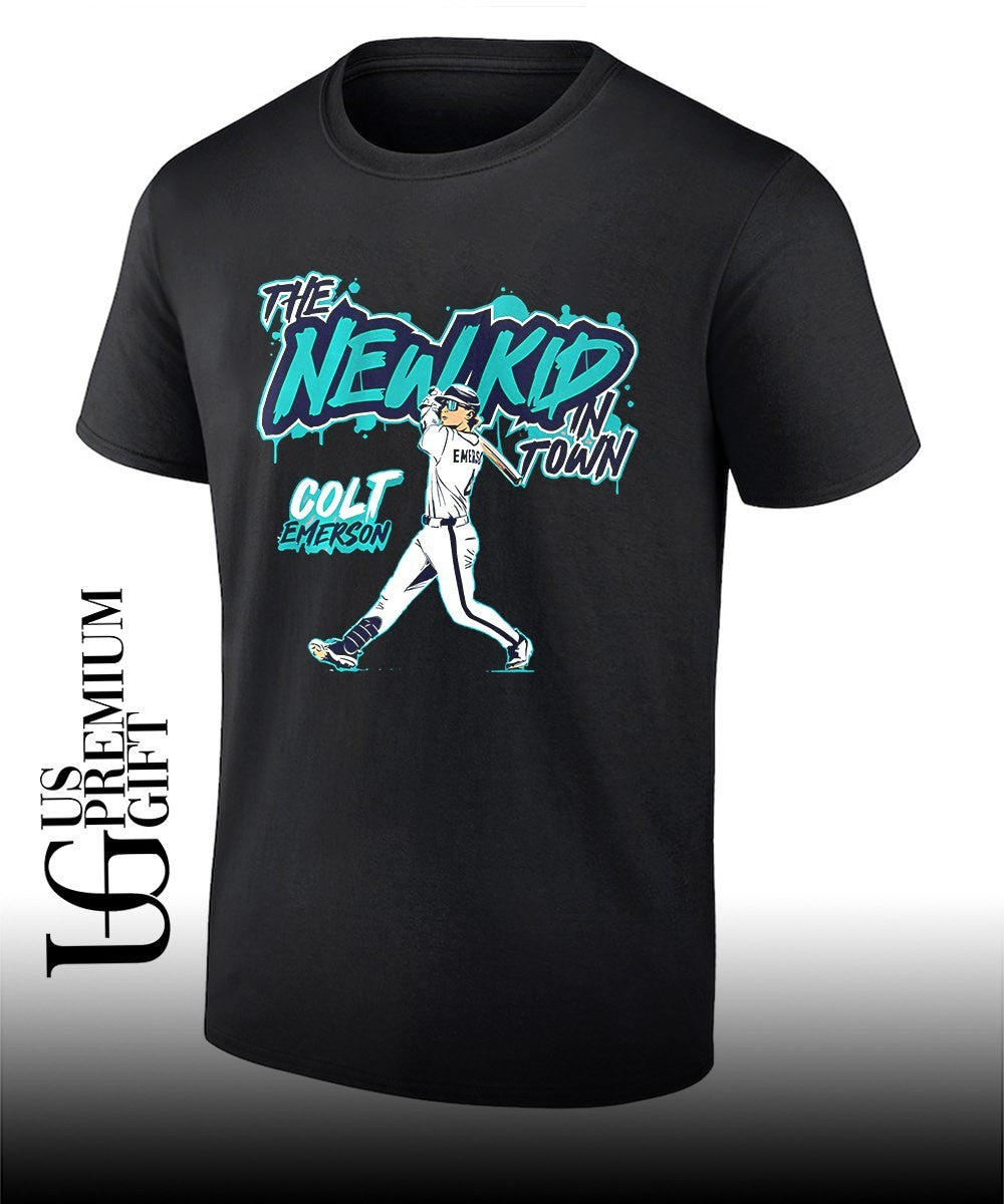 The New Kid In Town Colt Emerson Seattle Mariners baseball shirt