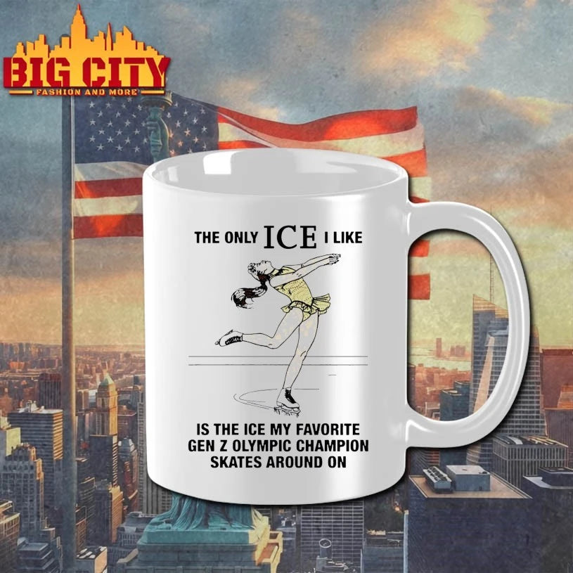 The Only ICE I Like Is The Ice My Favorite Gen Z Olympic Champion Skates Around On Alysa Liu T-shirt
