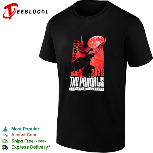 The Primals Download Festival 2026 horned creature shirt