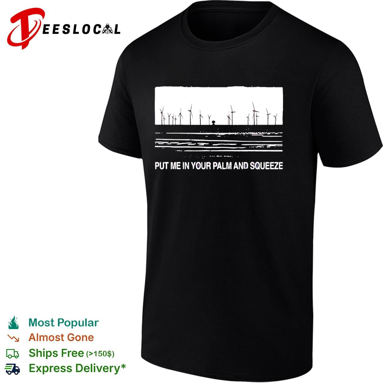 The Royston Club Put Me In Your Palm And Squeeze shirt