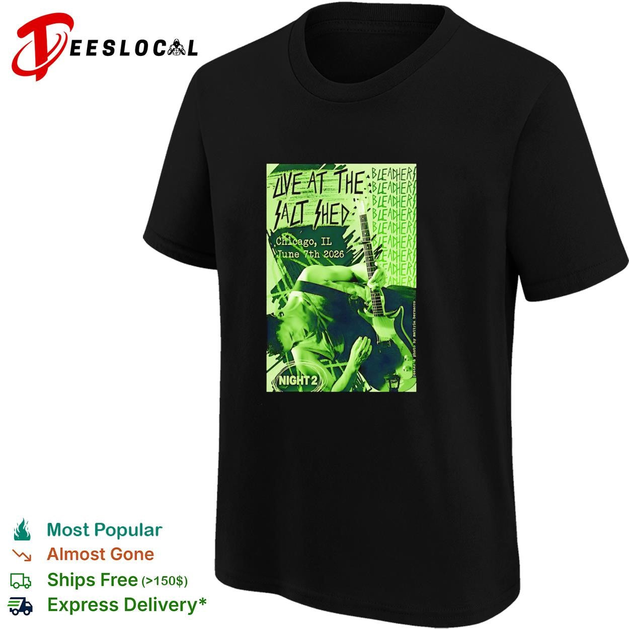 The Salt Shed in Chicago IL June 7th 2026 shirt