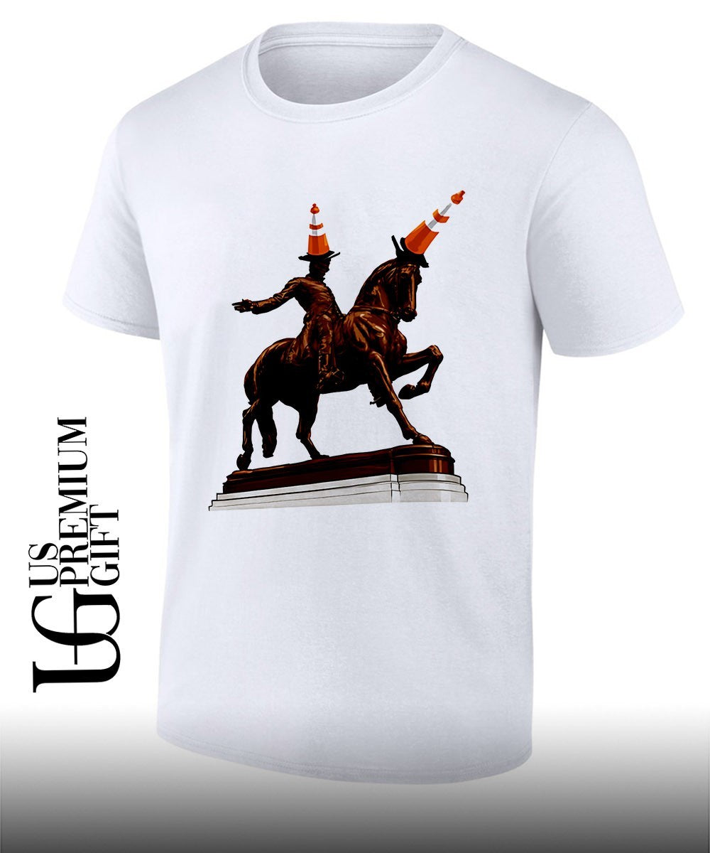 The Scottish Were Here Duke of Wellington Statue Glasgow shirt