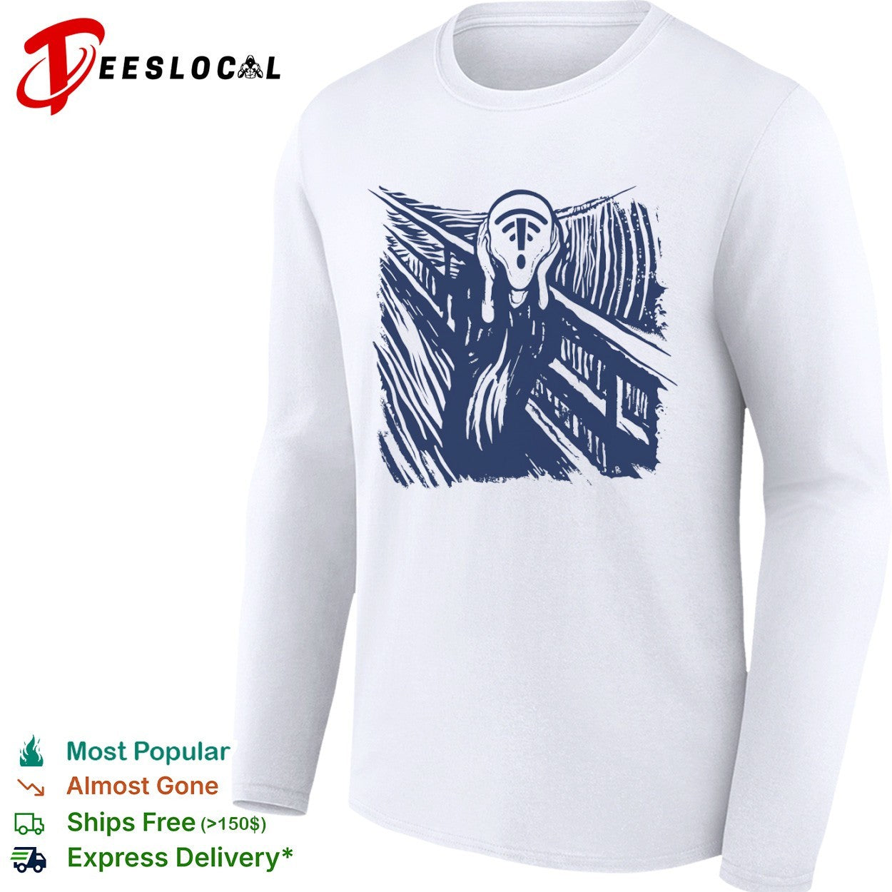 The Scream WiFi Signal Error Loss Connection shirt