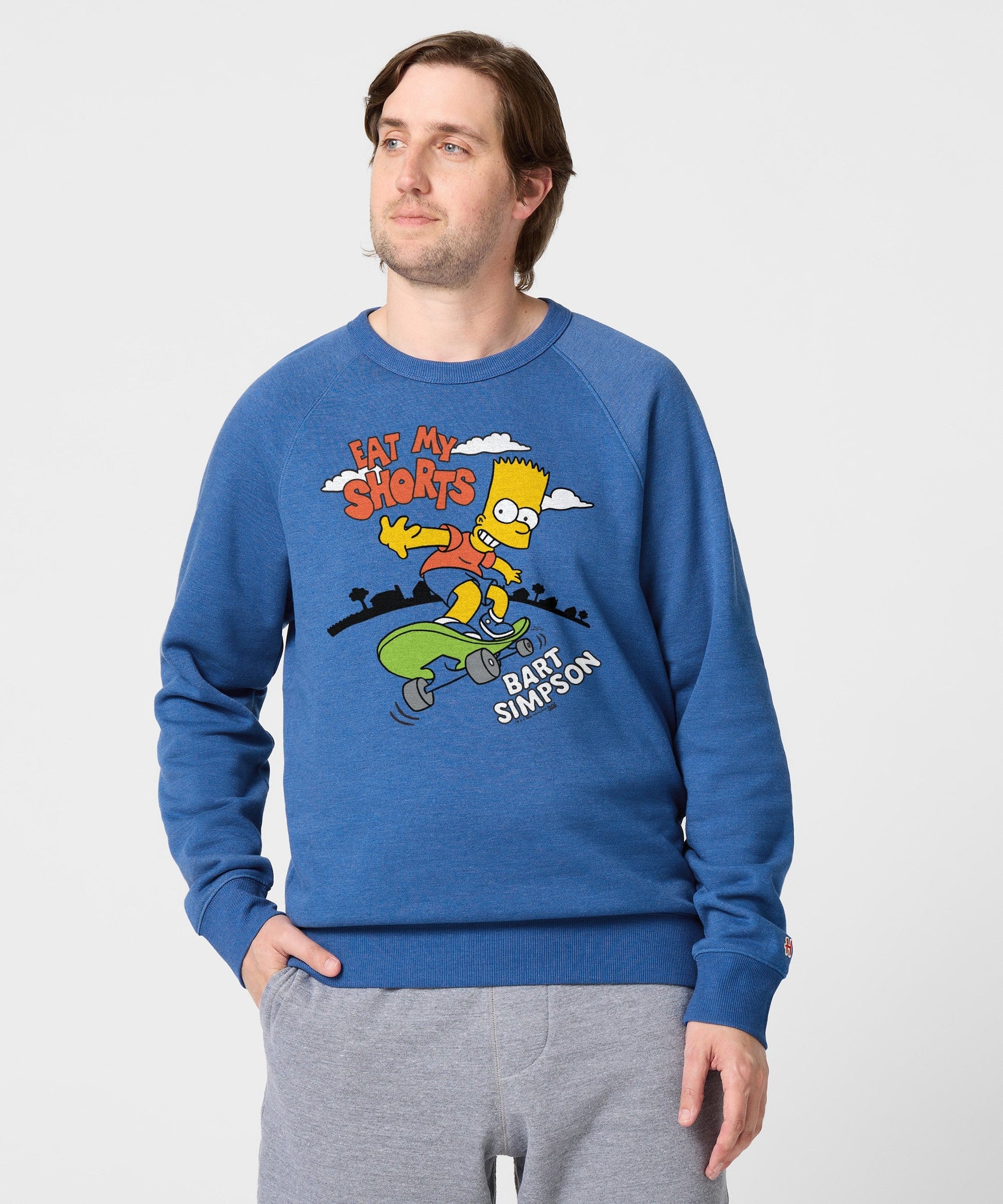 The Simpsons Bart Simpson Eat My Shorts Crewneck