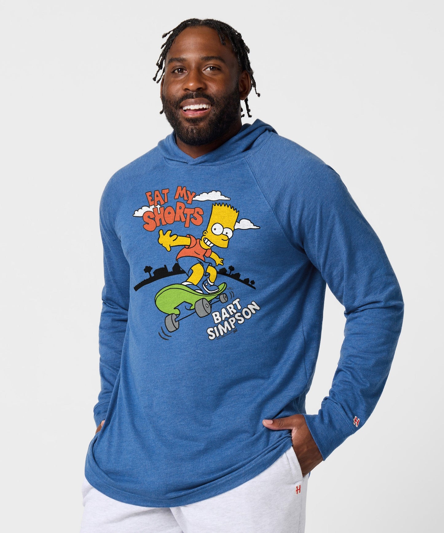 The Simpsons Bart Simpson Eat My Shorts Lightweight Hoodie