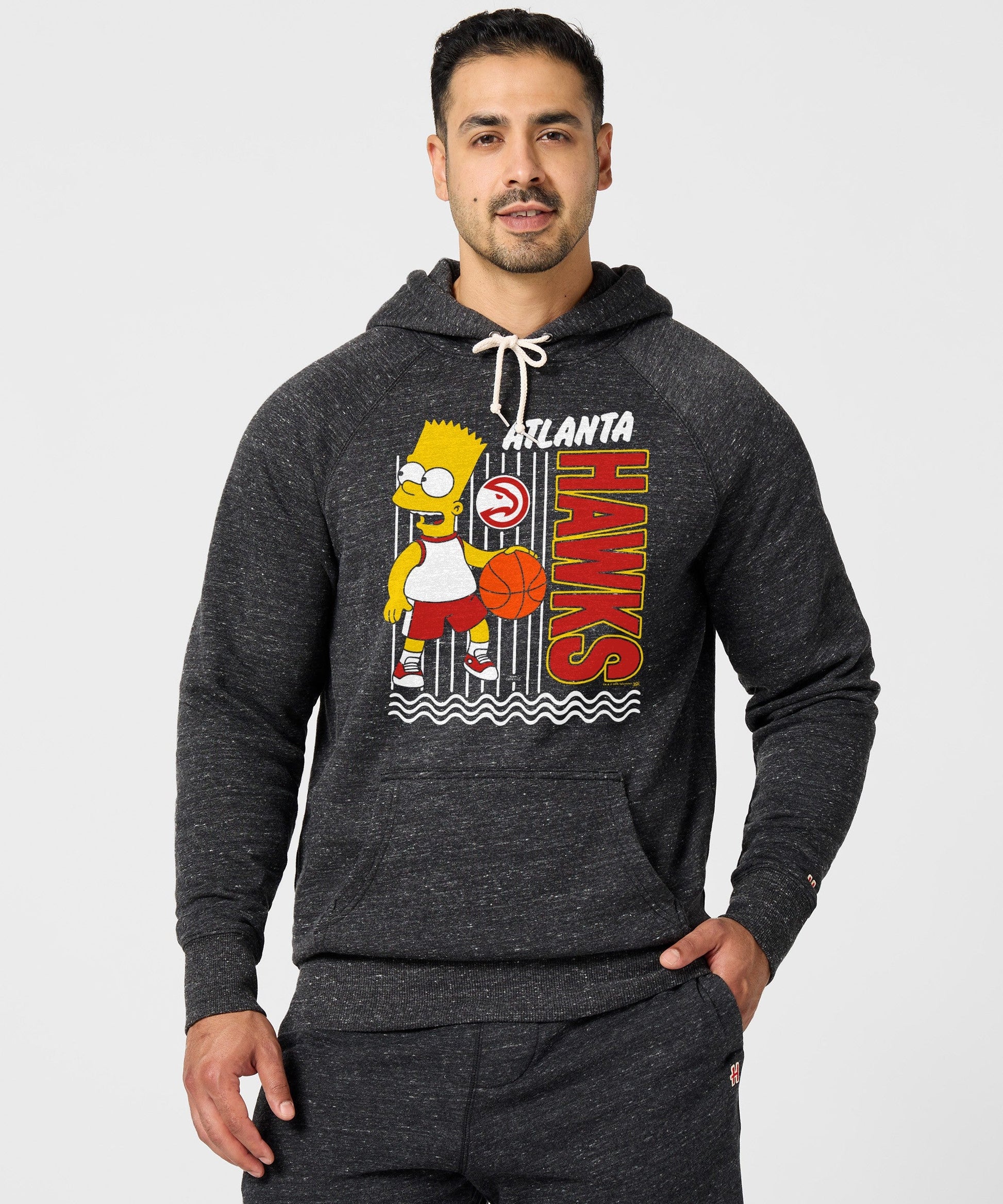 The Simpsons Bart x Atlanta Hawks Hoodie