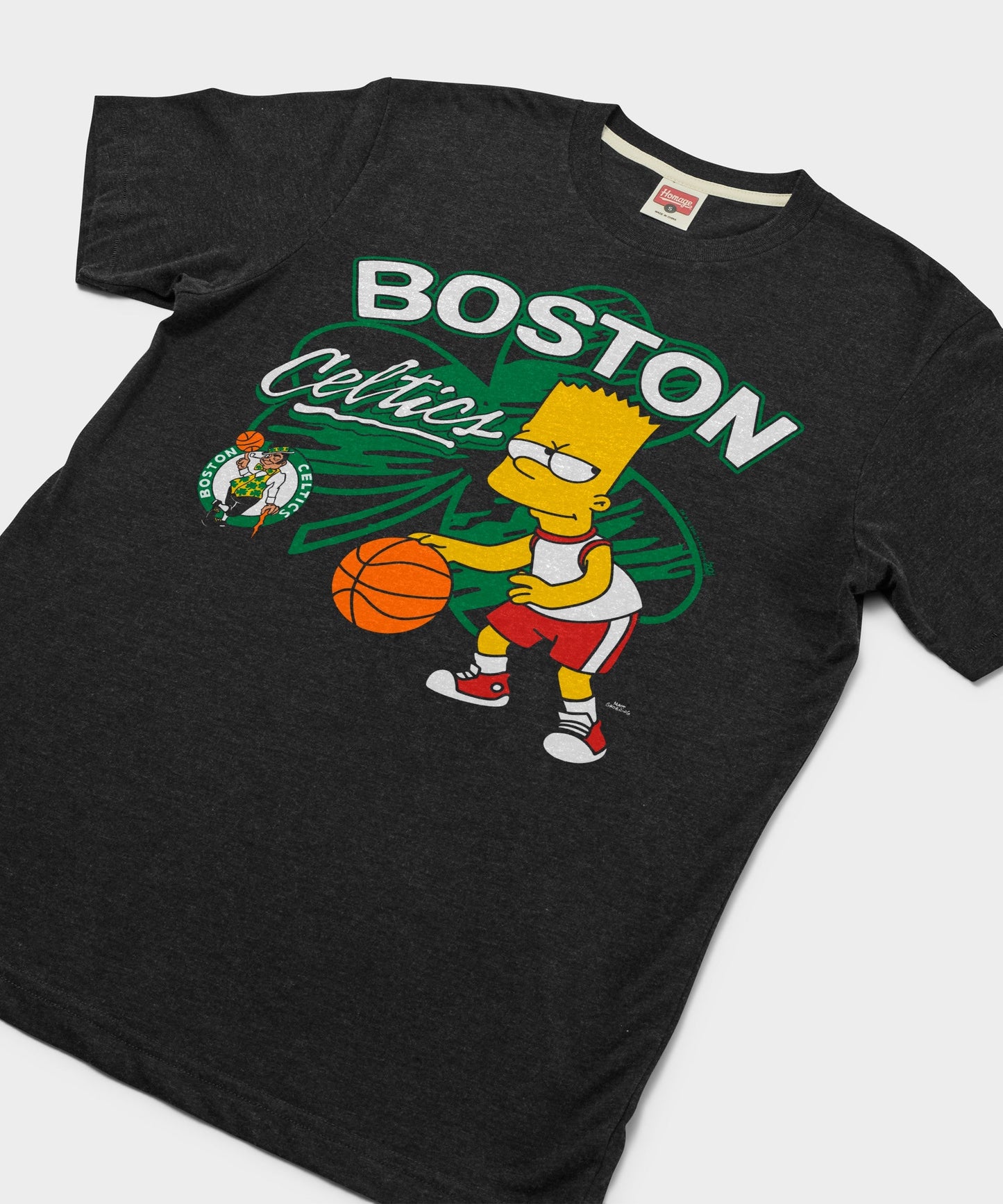 The Simpsons Bart x Boston Celtics