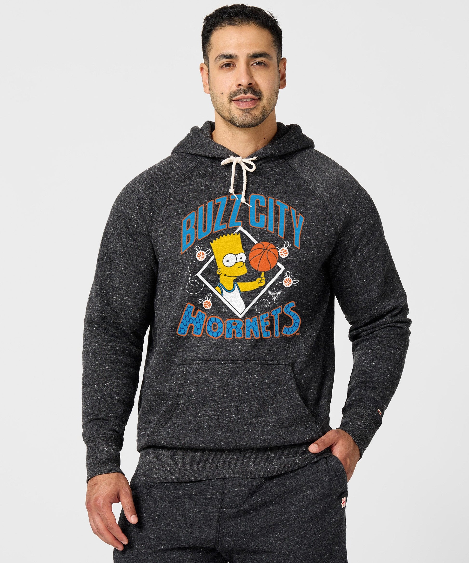 The Simpsons Bart x Charlotte Hornets Hoodie