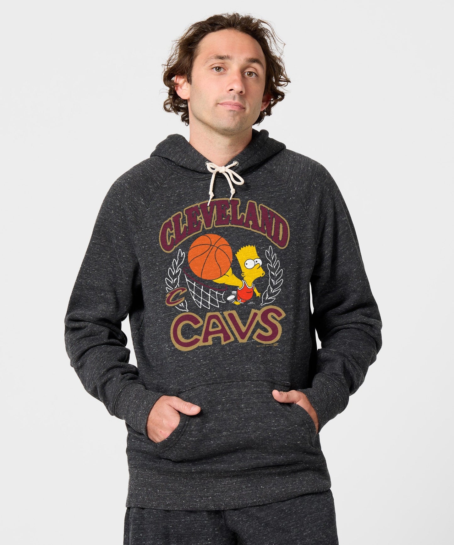 The Simpsons Bart x Cleveland Cavaliers Hoodie