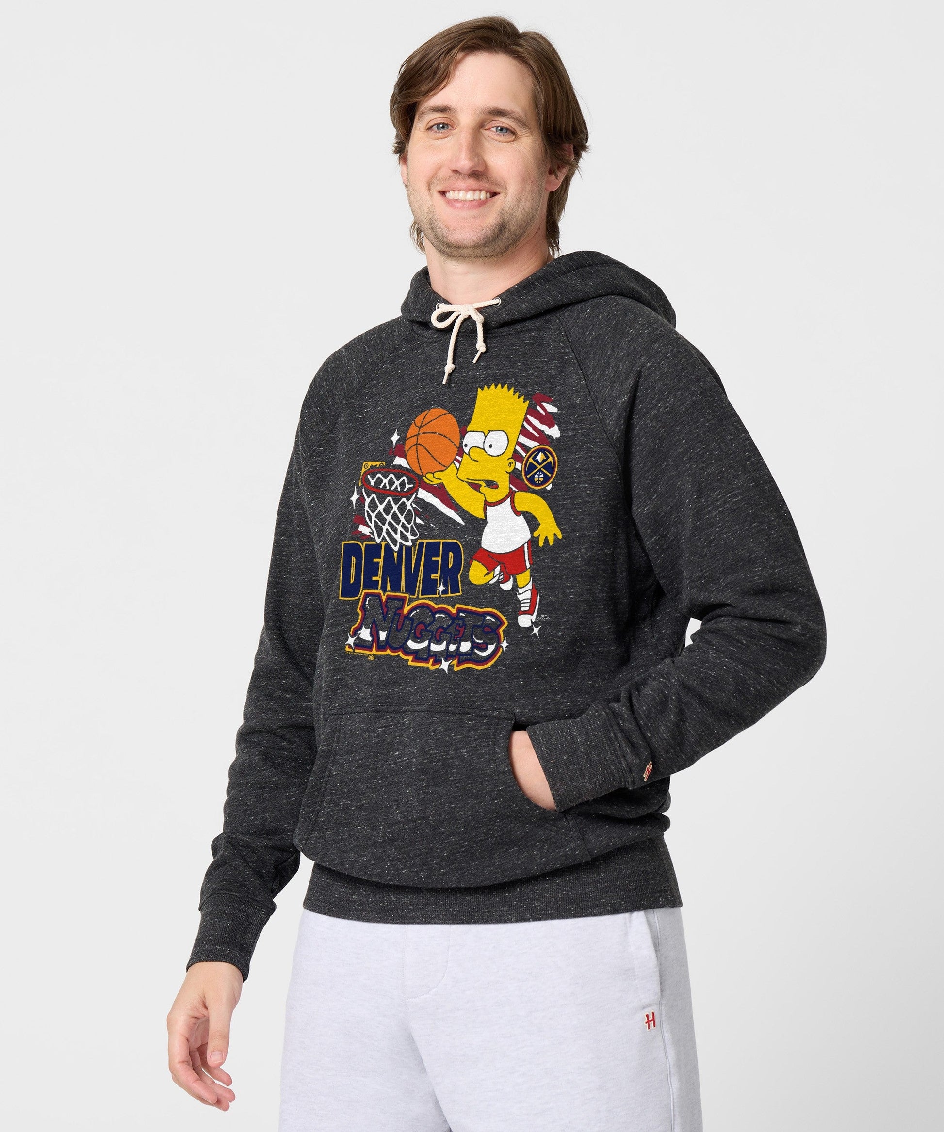 The Simpsons Bart x Denver Nuggets Hoodie