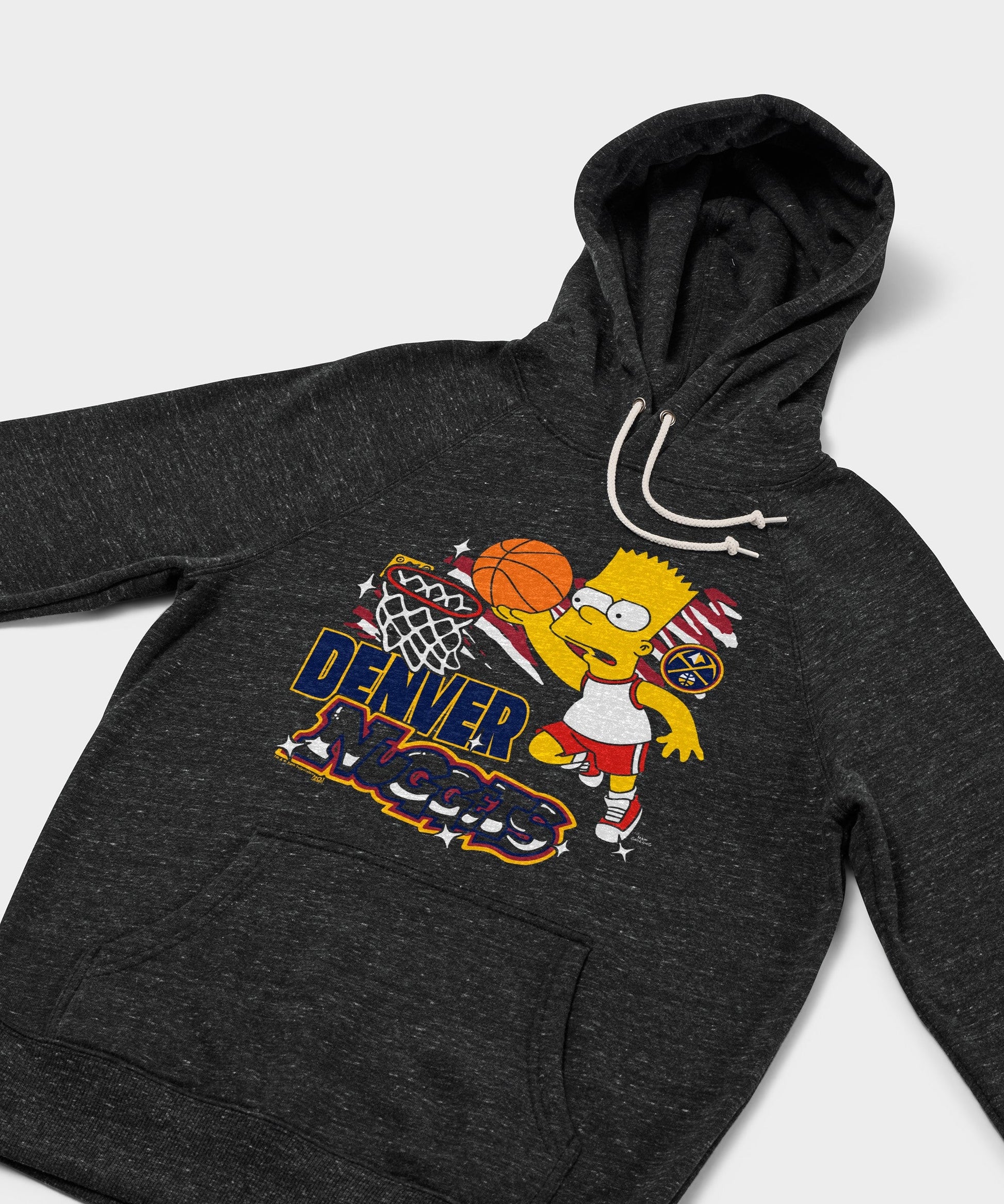 The Simpsons Bart x Denver Nuggets Hoodie