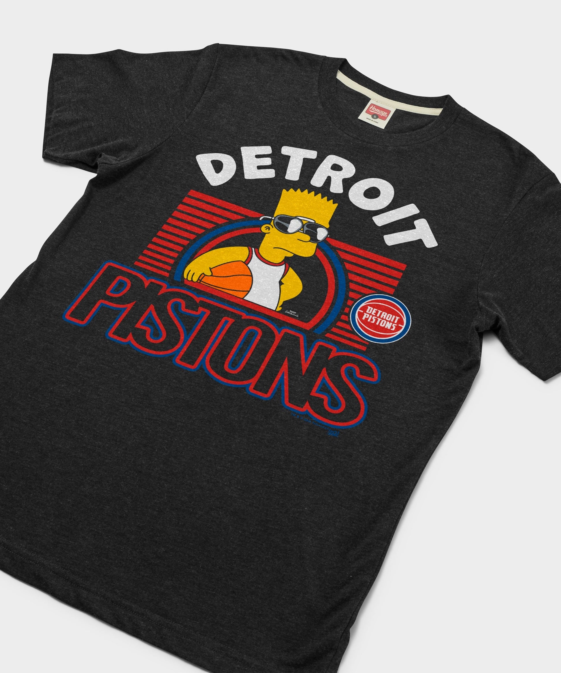 The Simpsons Bart x Detroit Pistons