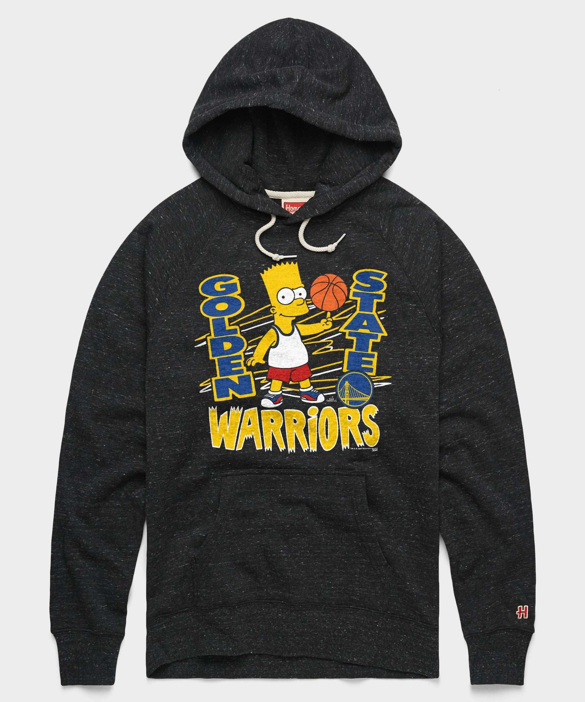 The Simpsons Bart x Golden State Warriors Hoodie