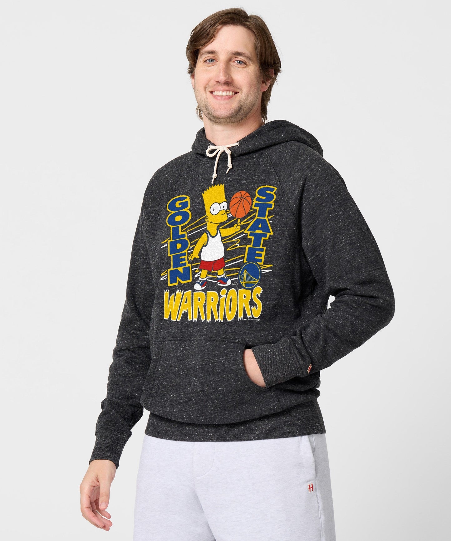 The Simpsons Bart x Golden State Warriors Hoodie