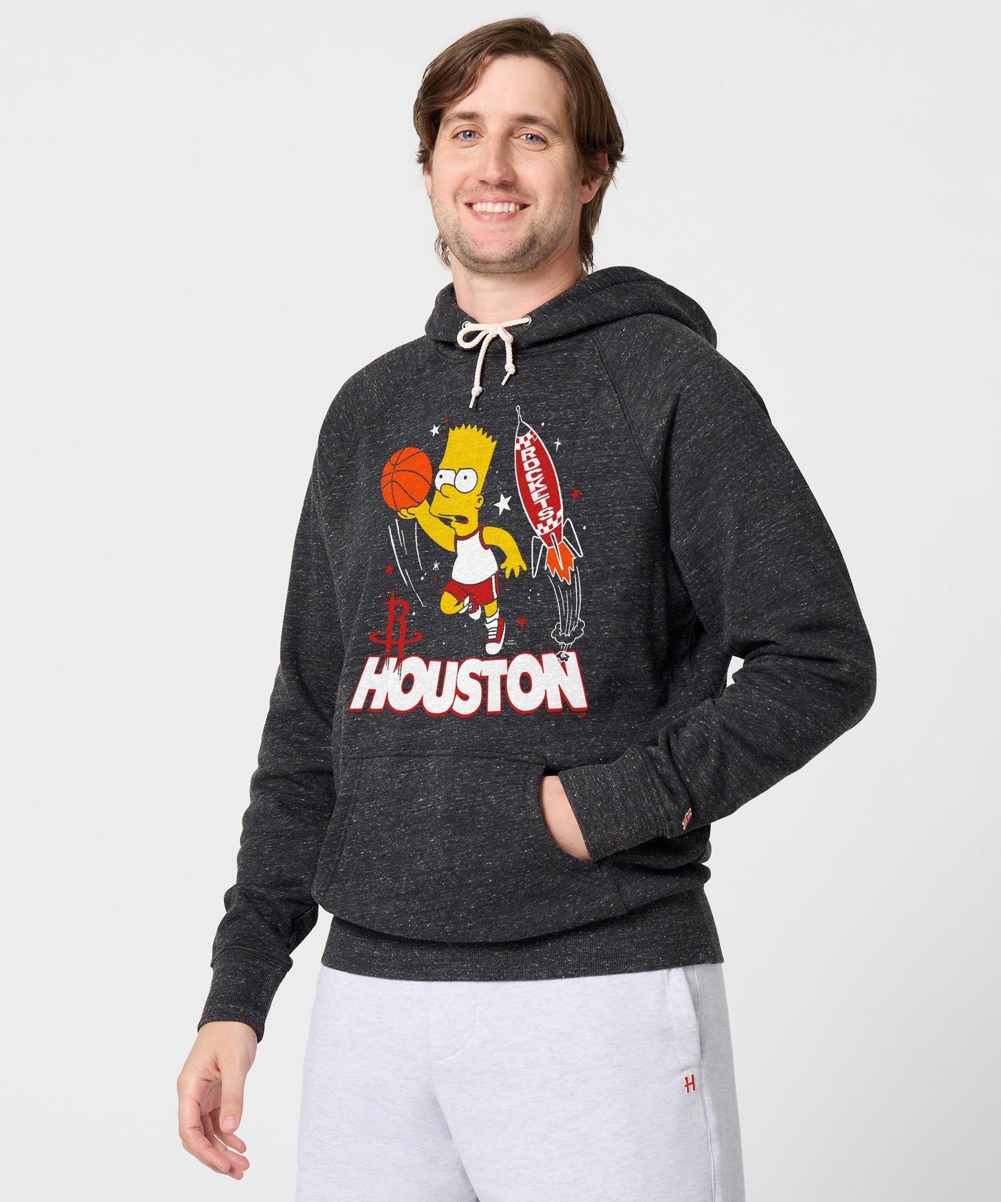 The Simpsons Bart x Houston Rockets Hoodie