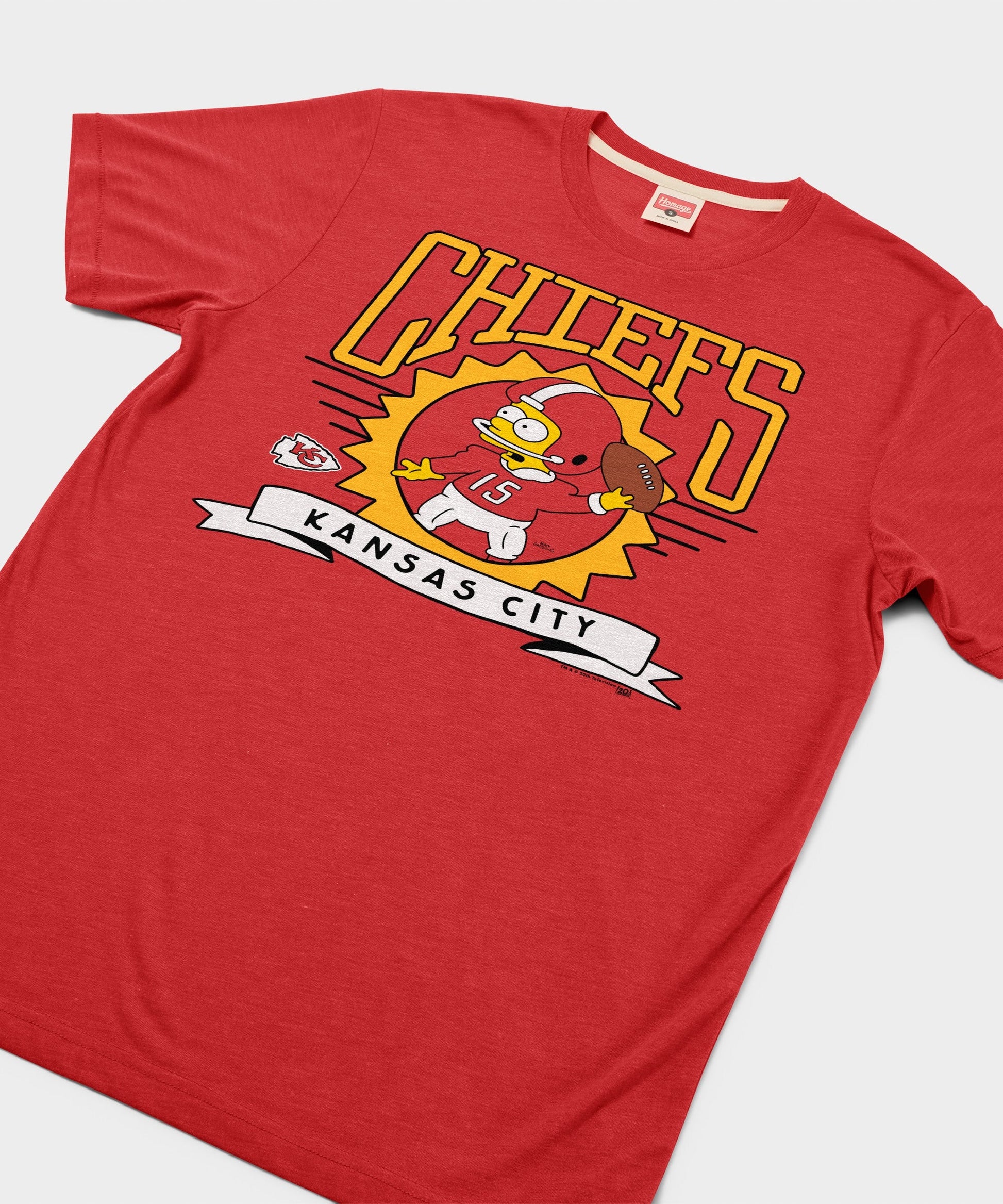 The Simpsons Bart x Kansas City Chiefs