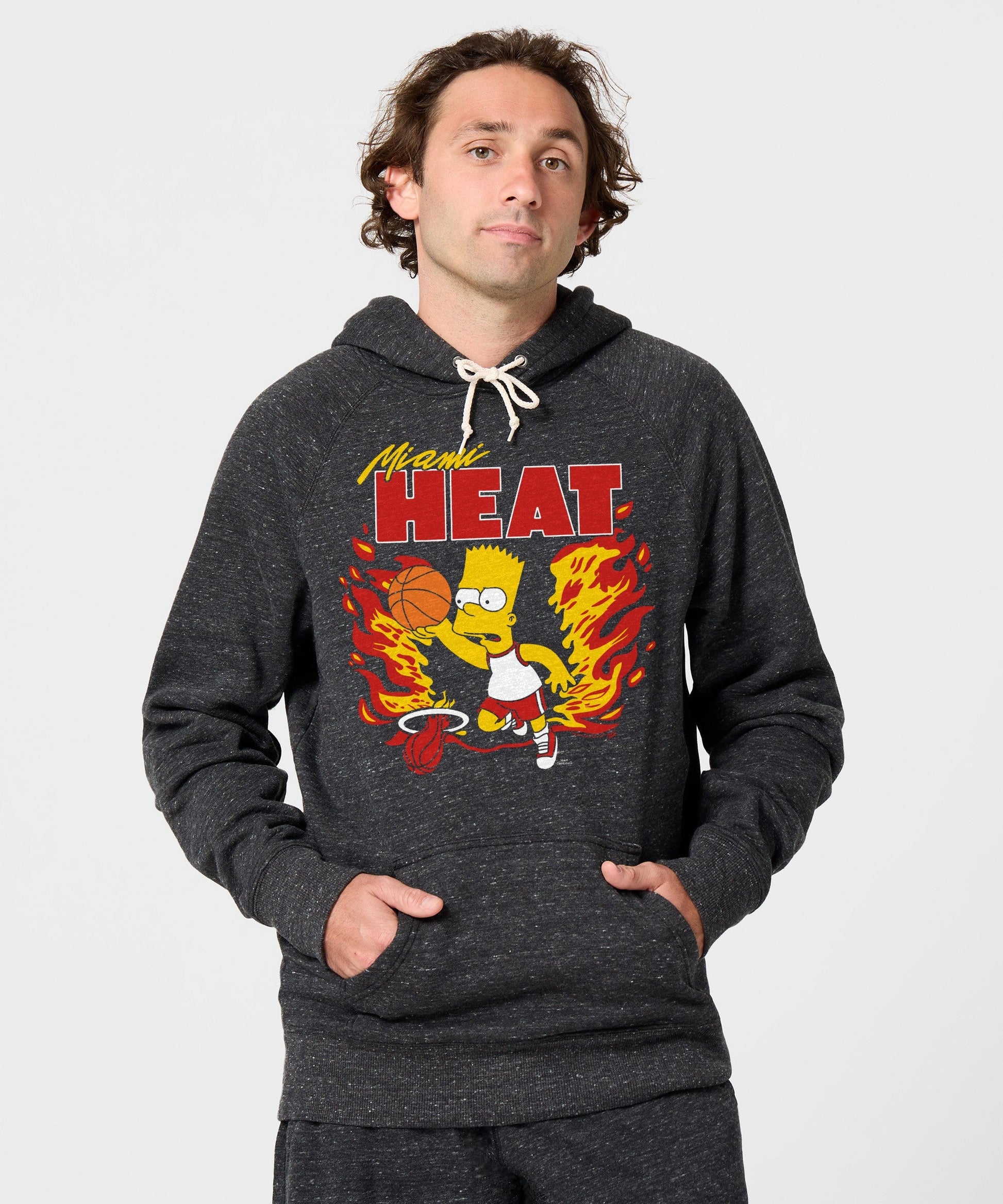 The Simpsons Bart x Miami Heat Hoodie