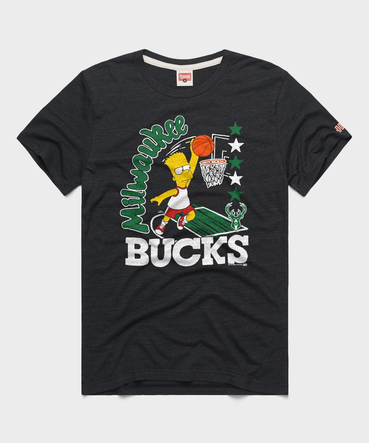 The Simpsons Bart x Milwaukee Bucks