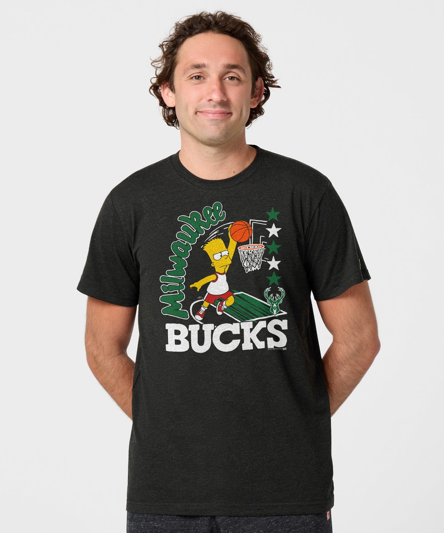The Simpsons Bart x Milwaukee Bucks
