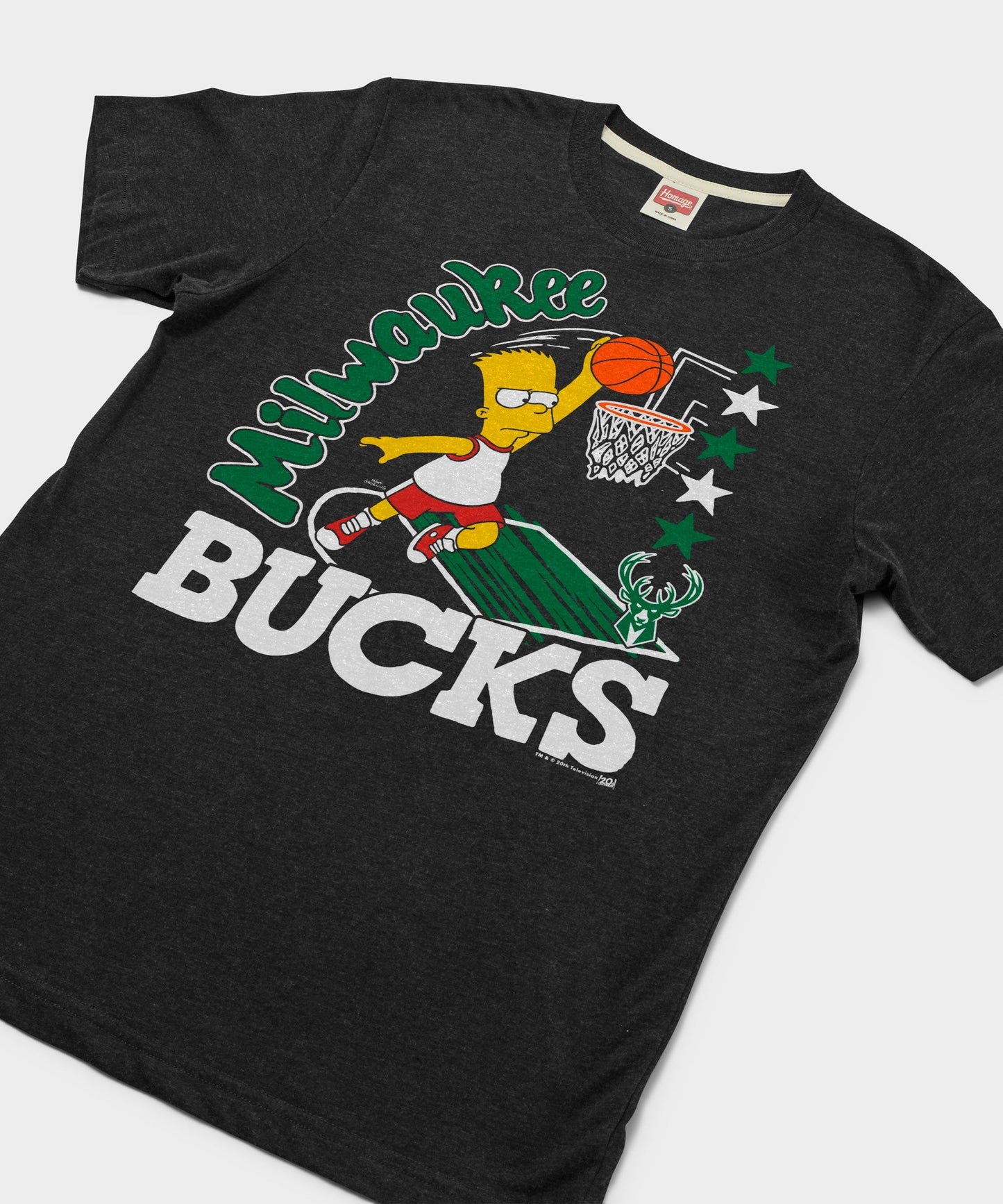 The Simpsons Bart x Milwaukee Bucks