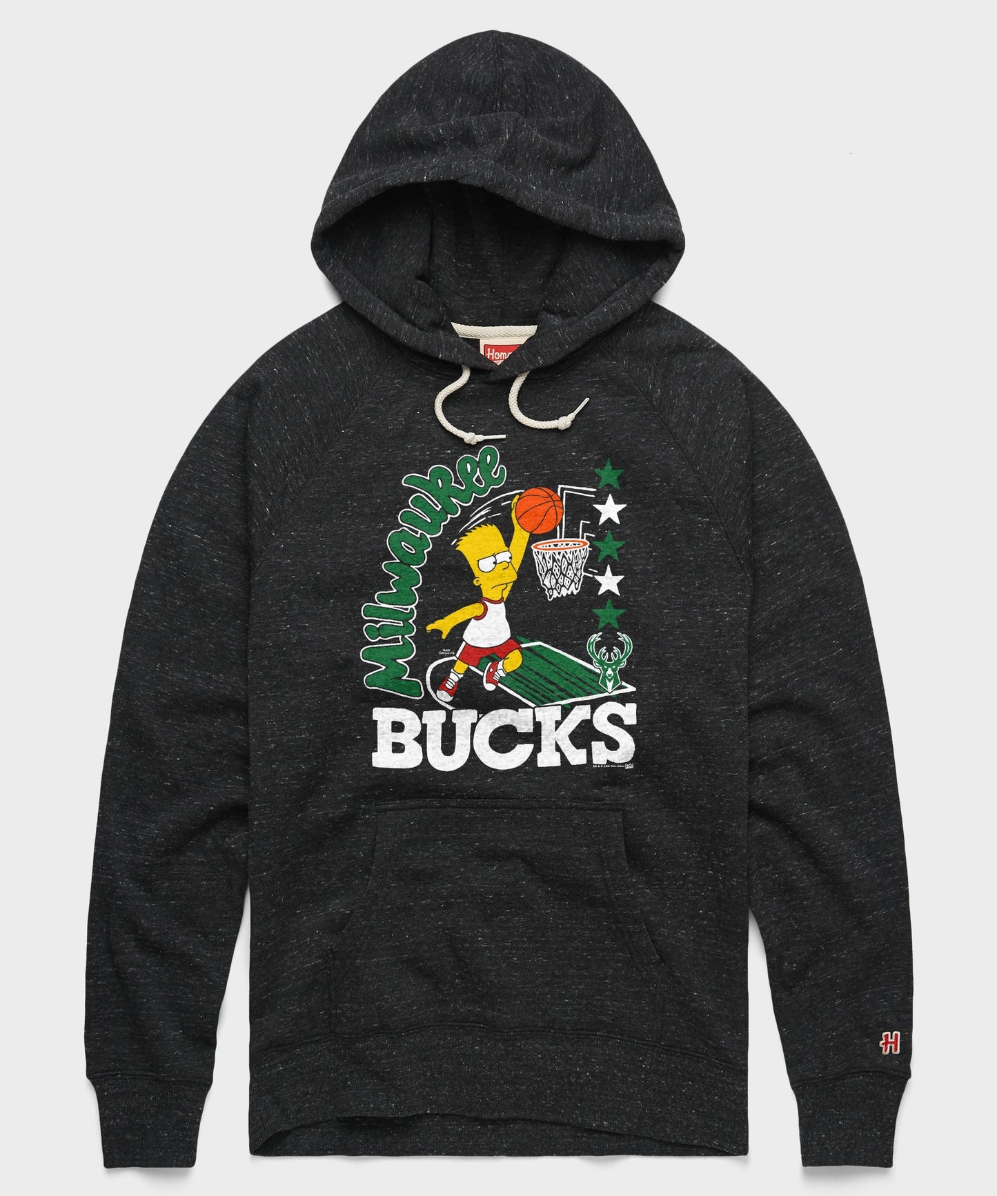 The Simpsons Bart x Milwaukee Bucks Hoodie