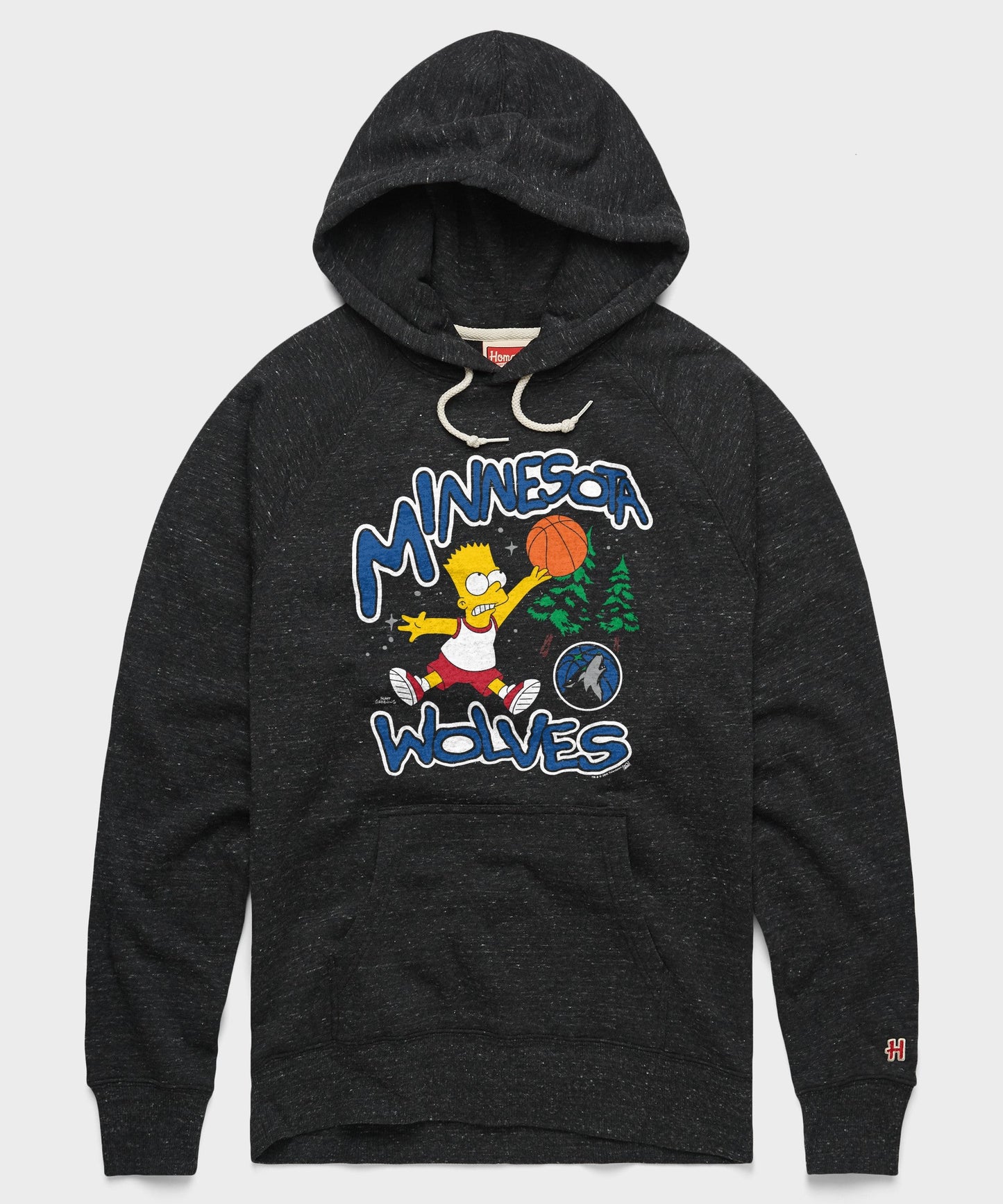 The Simpsons Bart x Minnesota Timberwolves Hoodie