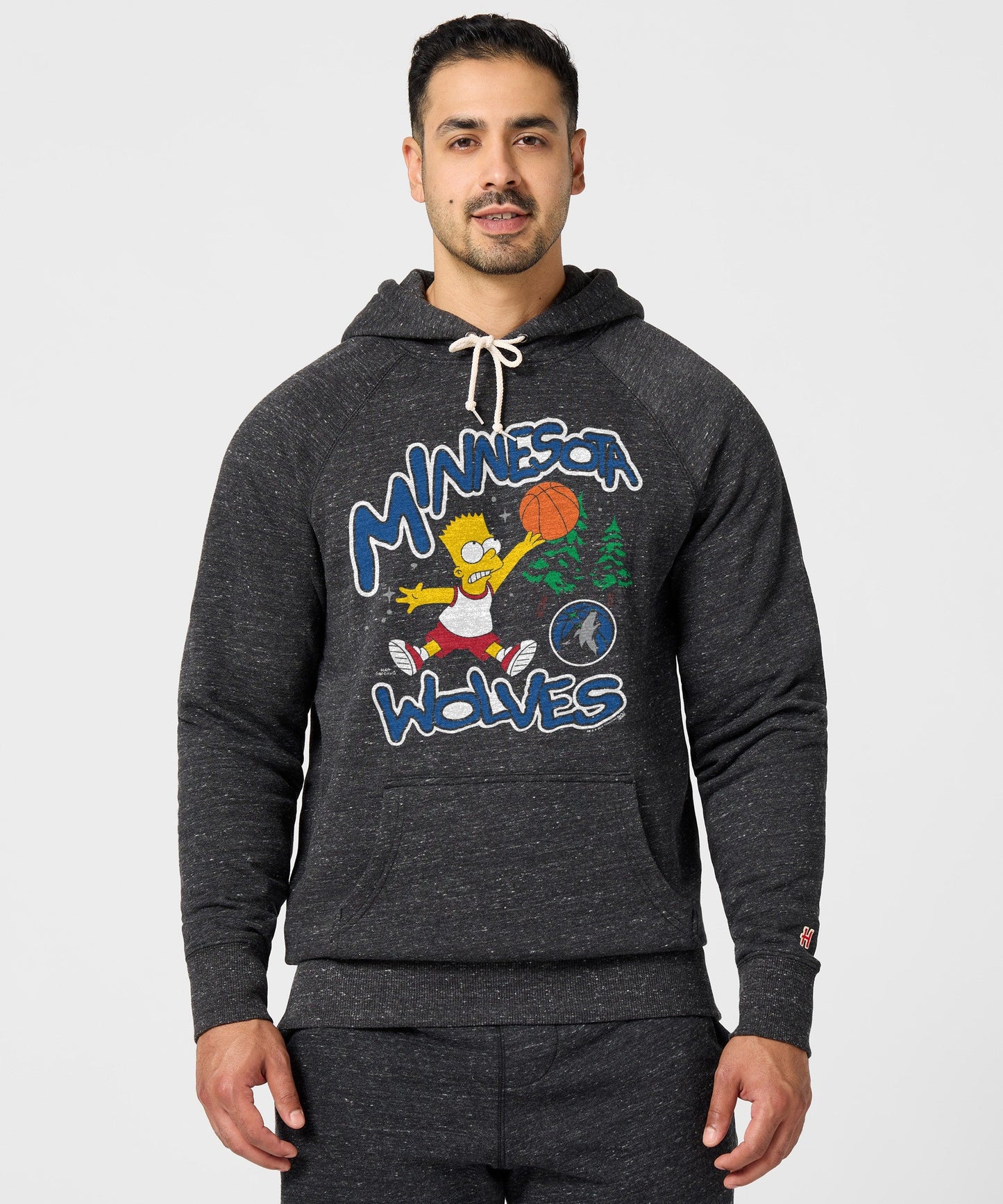 The Simpsons Bart x Minnesota Timberwolves Hoodie