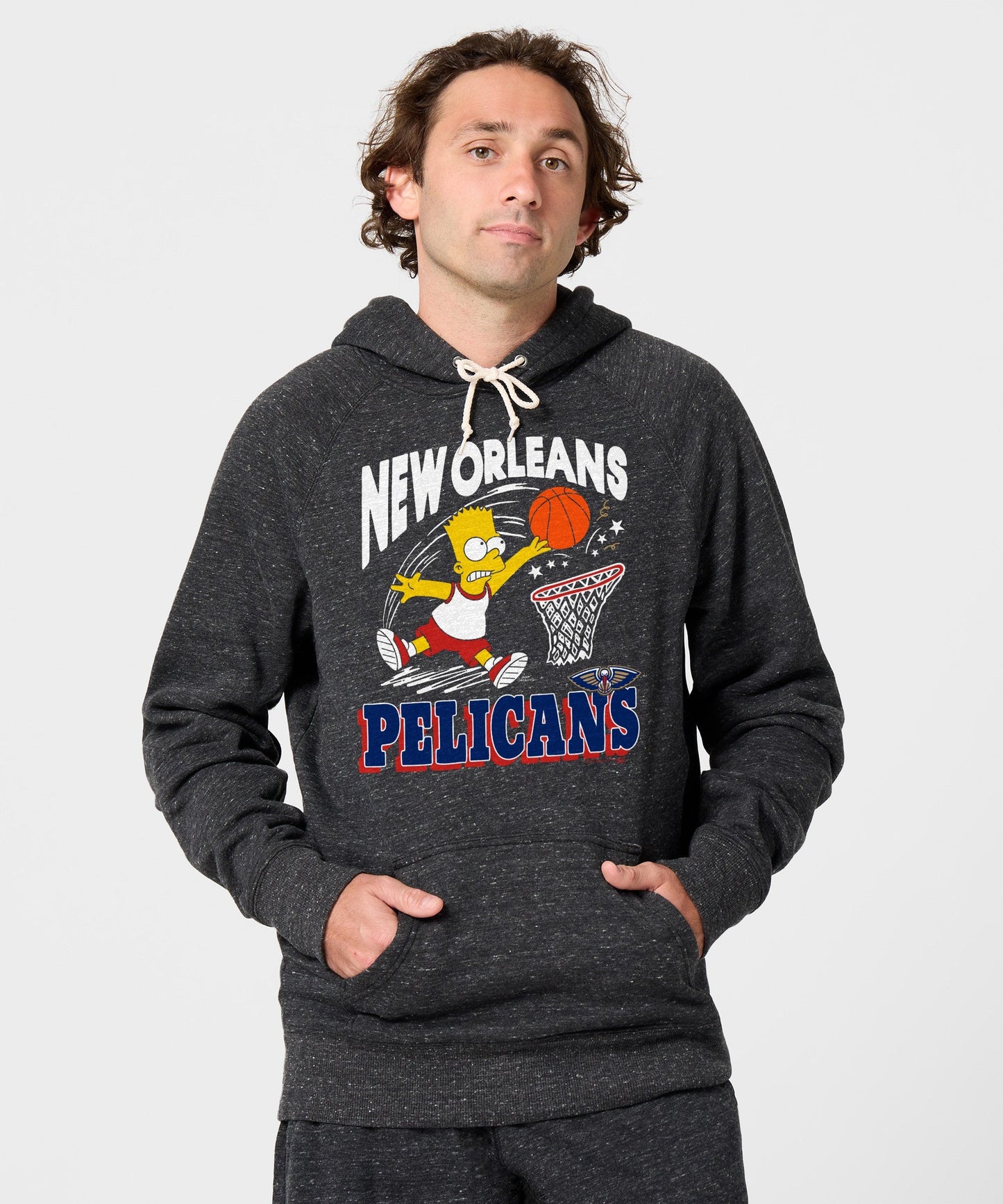 The Simpsons Bart x New Orleans Pelicans Hoodie