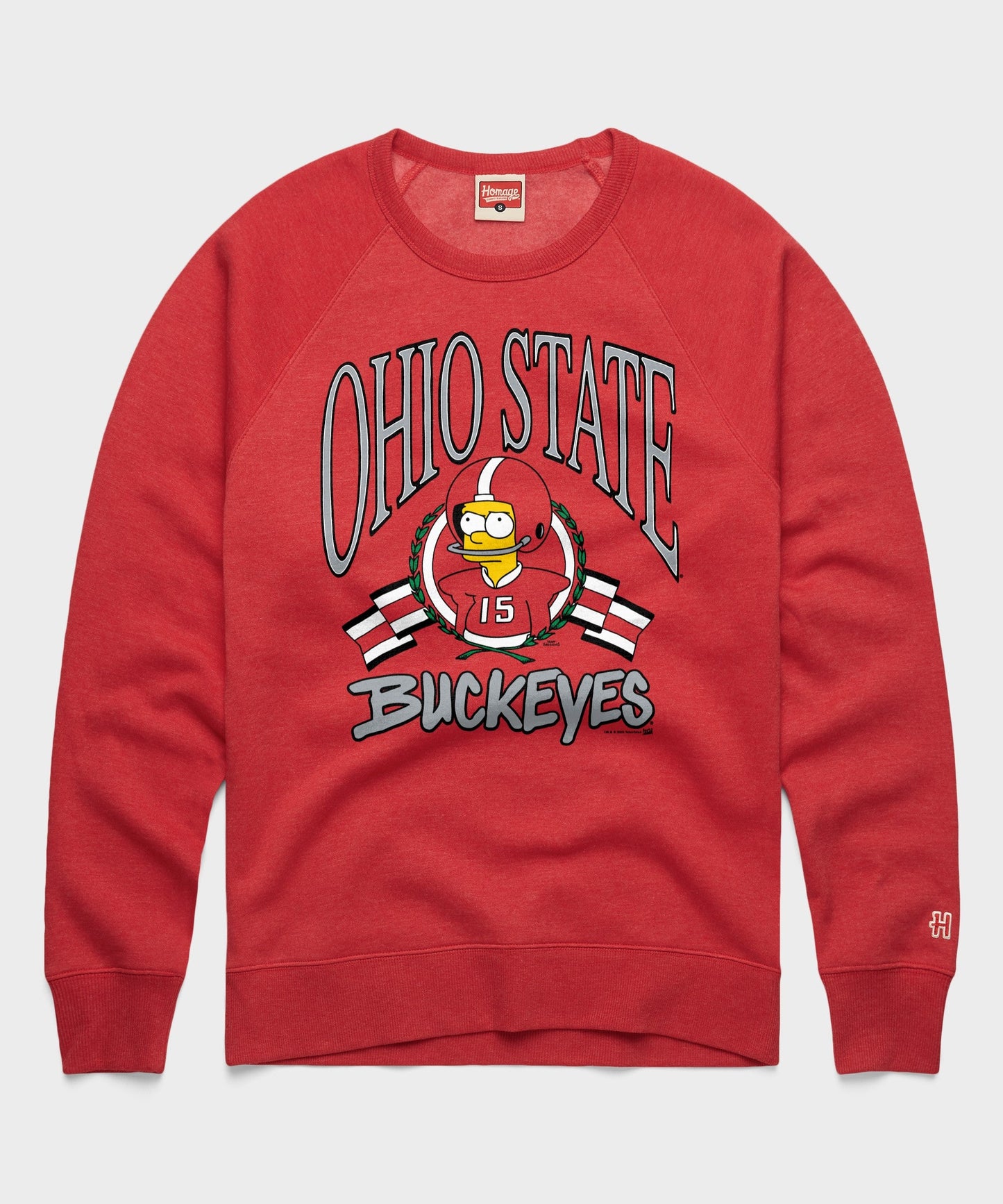 The Simpsons Bart x Ohio State Crewneck