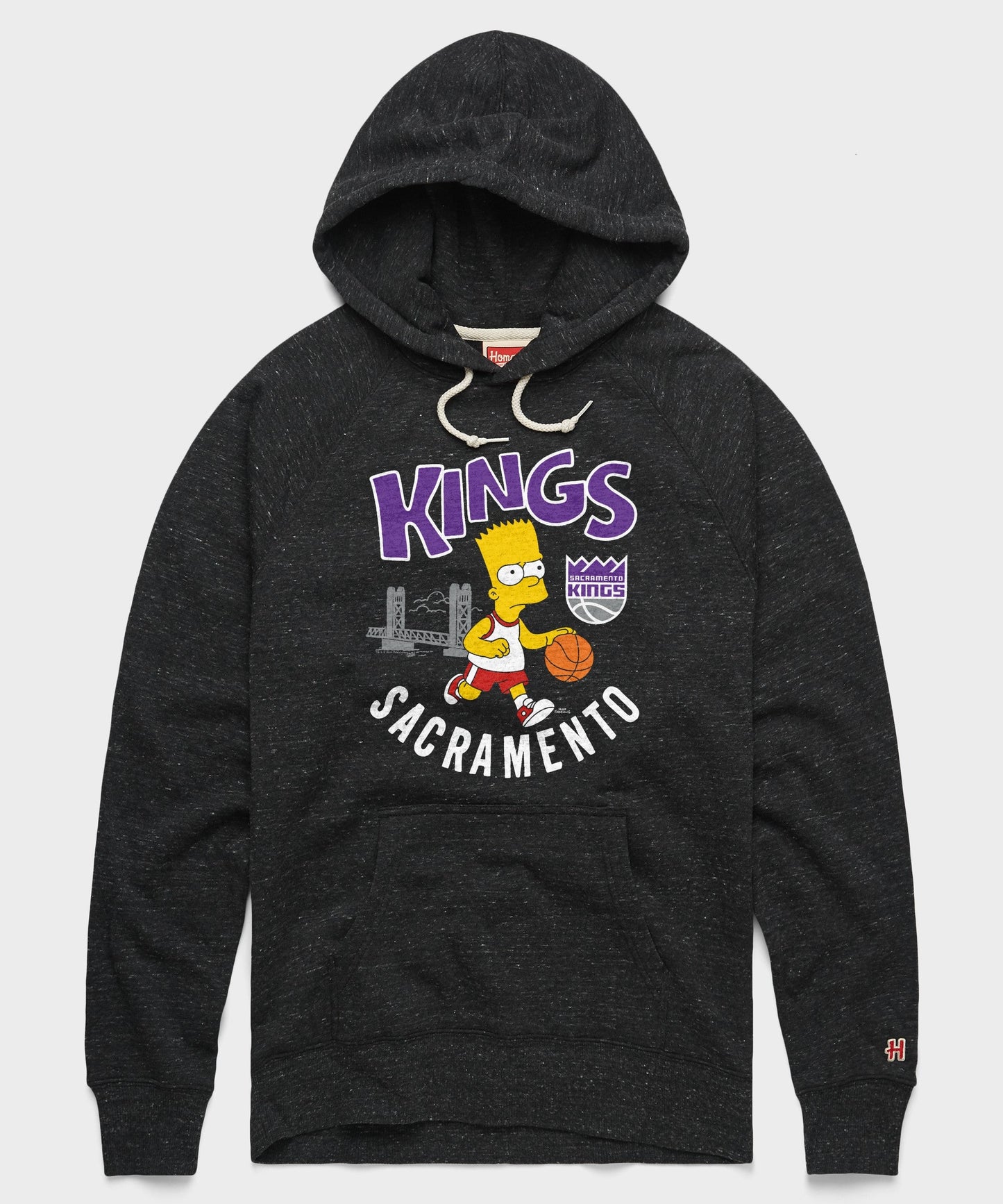 The Simpsons Bart x Sacramento Kings Hoodie