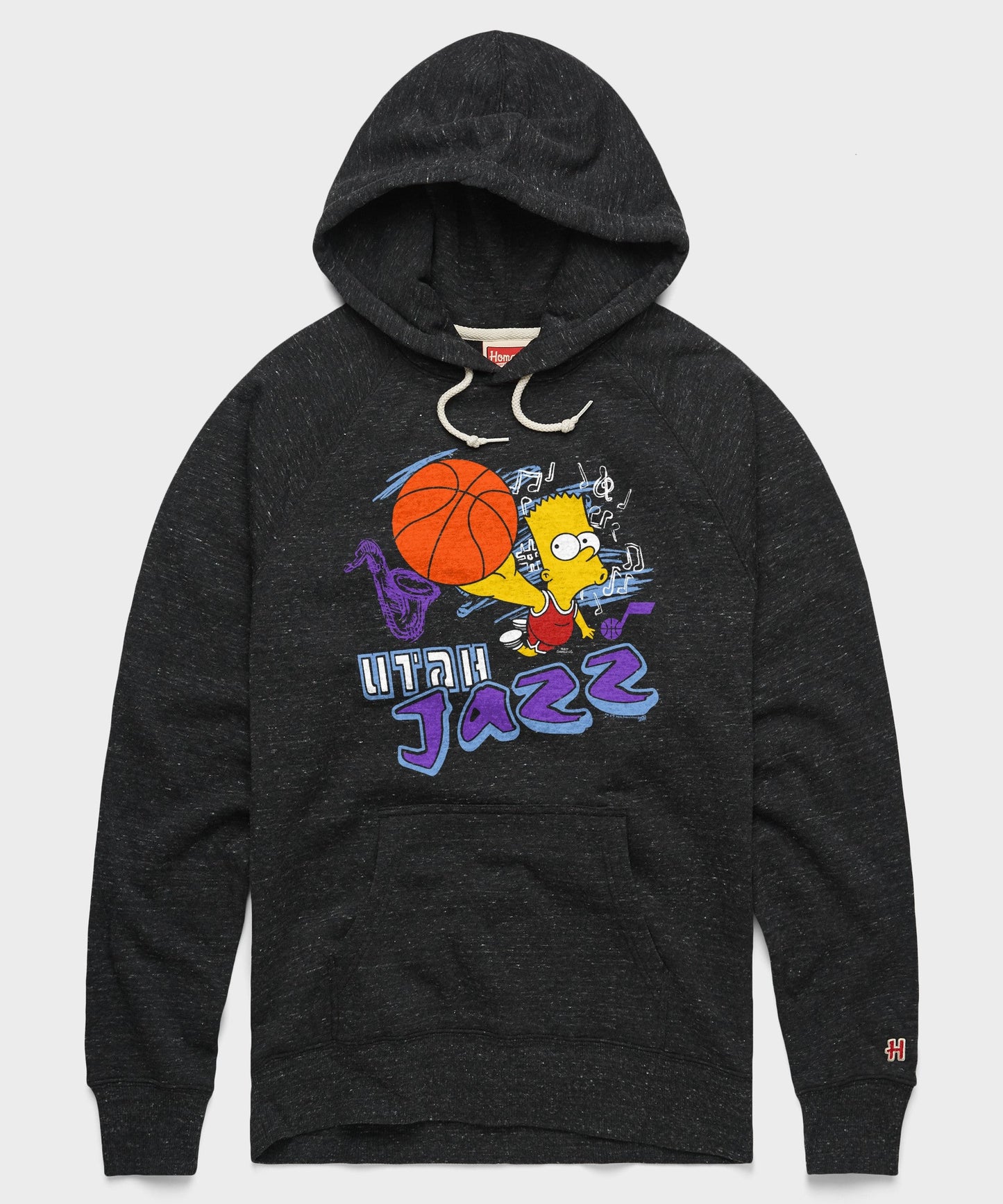 The Simpsons Bart x Utah Jazz Hoodie