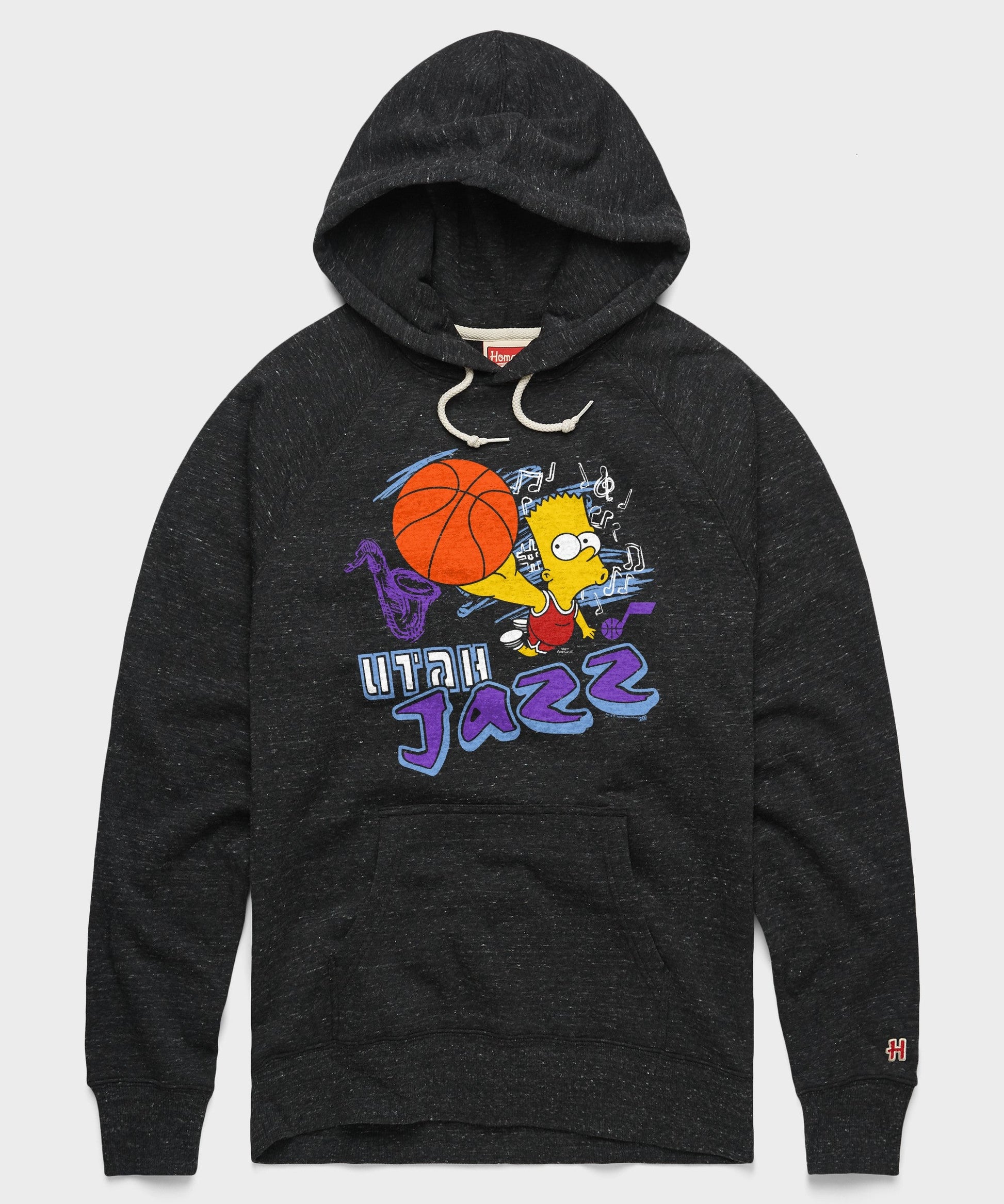 The Simpsons Bart x Utah Jazz Hoodie