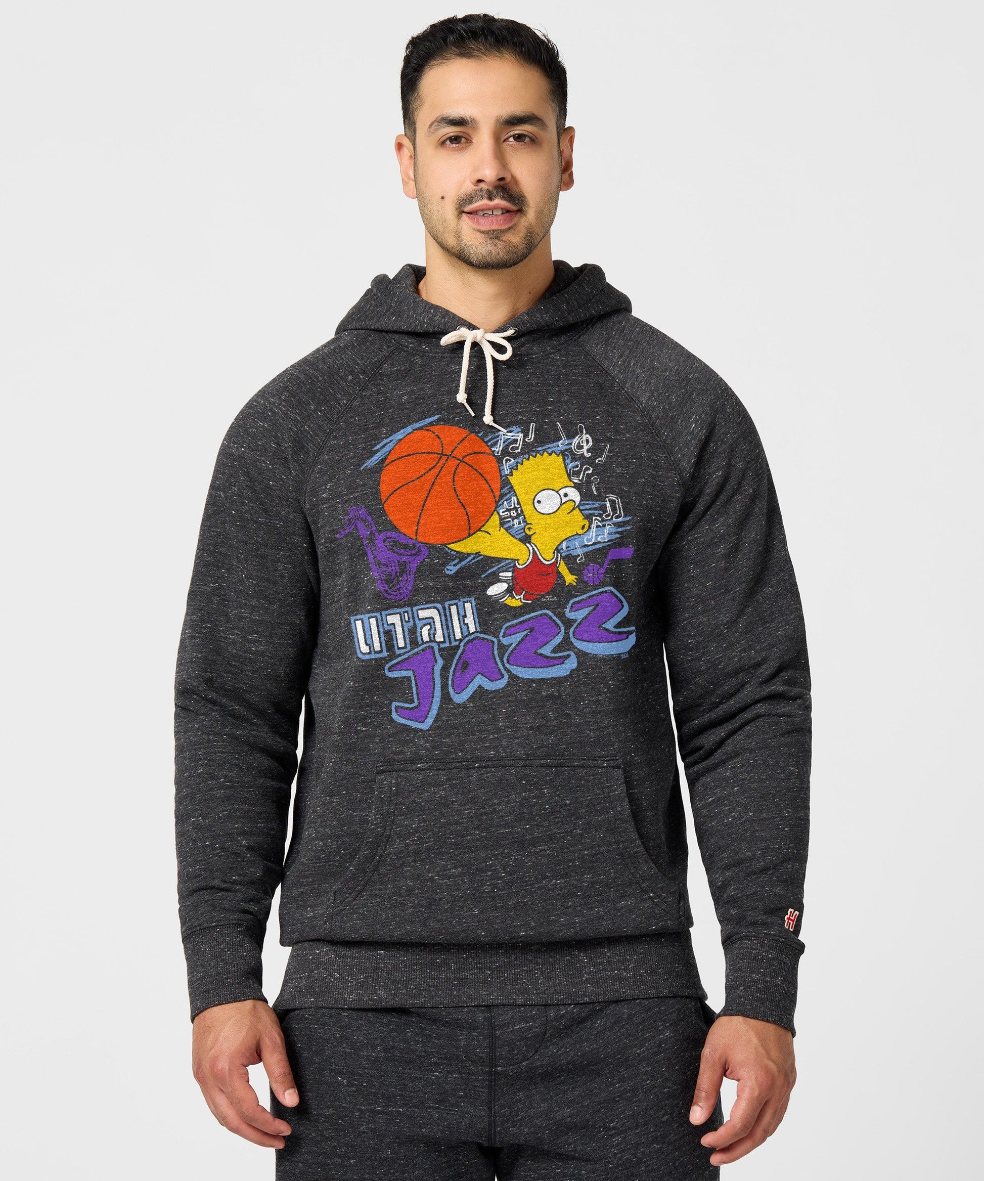 The Simpsons Bart x Utah Jazz Hoodie