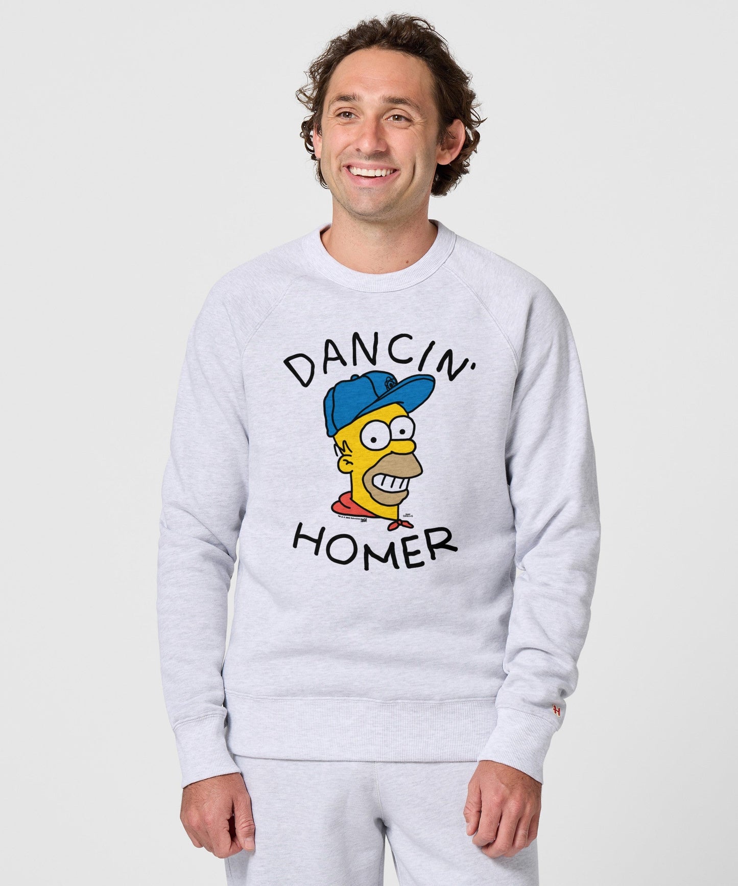 The Simpsons Dancin' Homer Crewneck