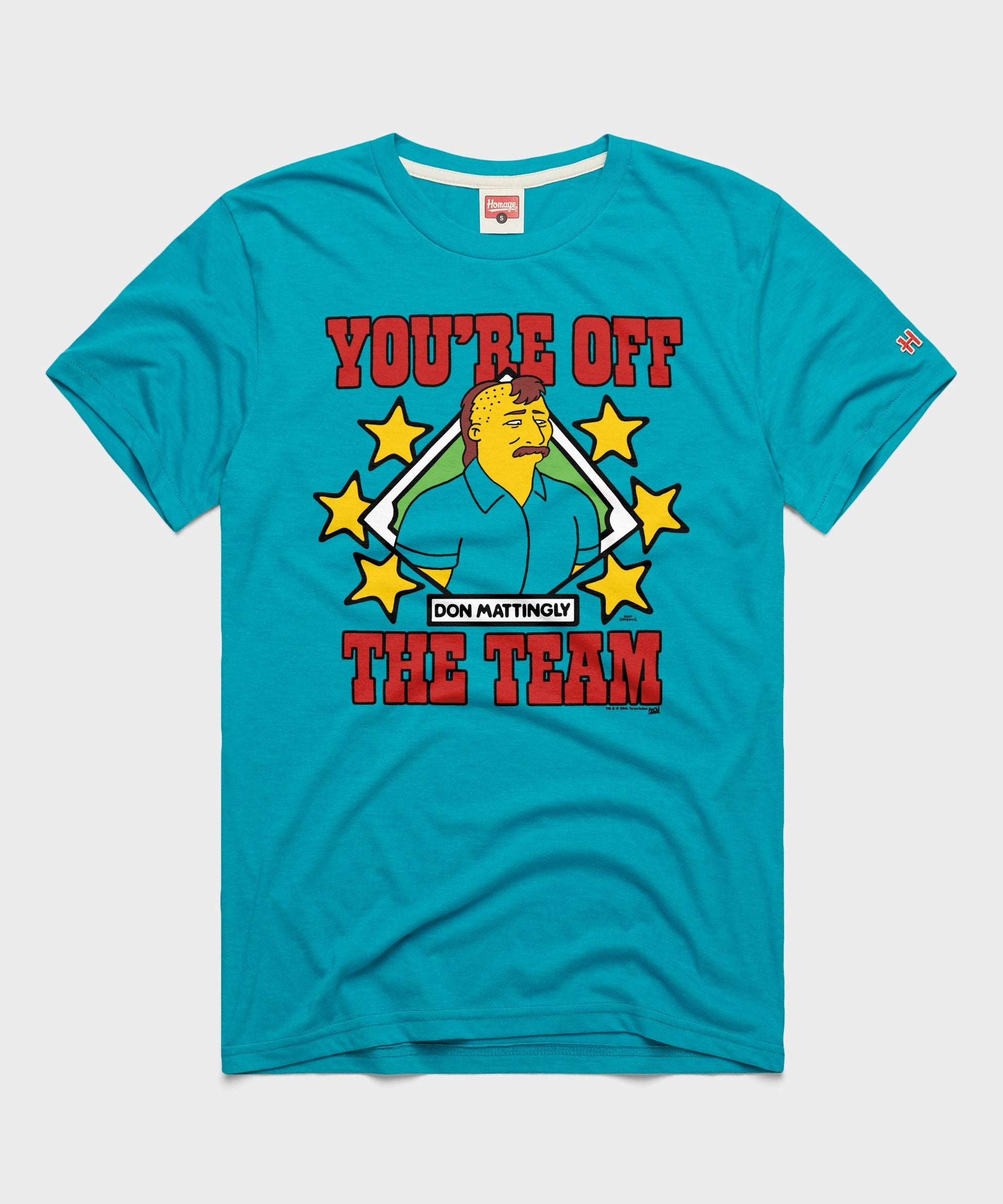 The Simpsons Don Mattingly You're Off The Team