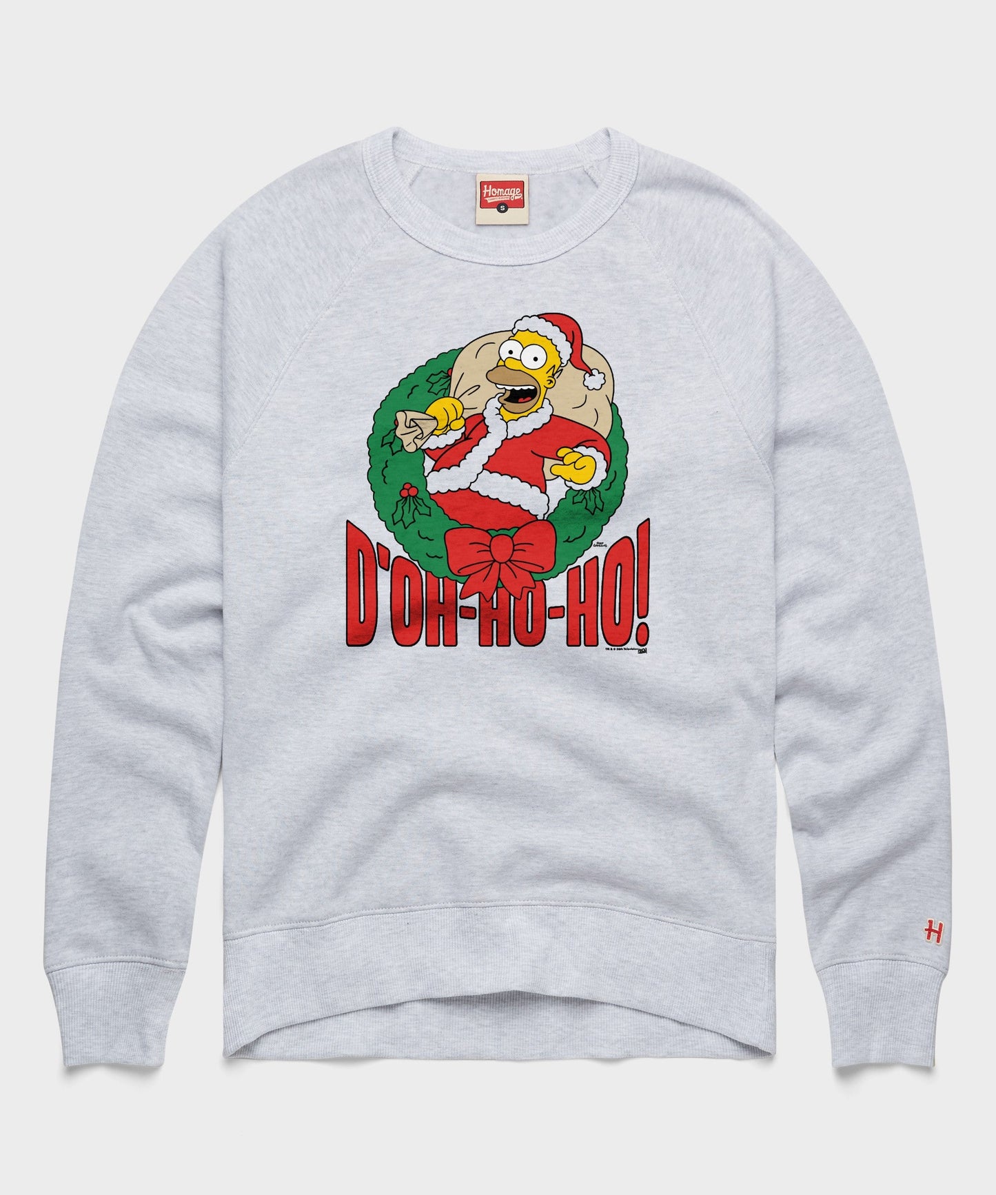 The Simpsons Homer D'oh-Ho-Ho Crewneck