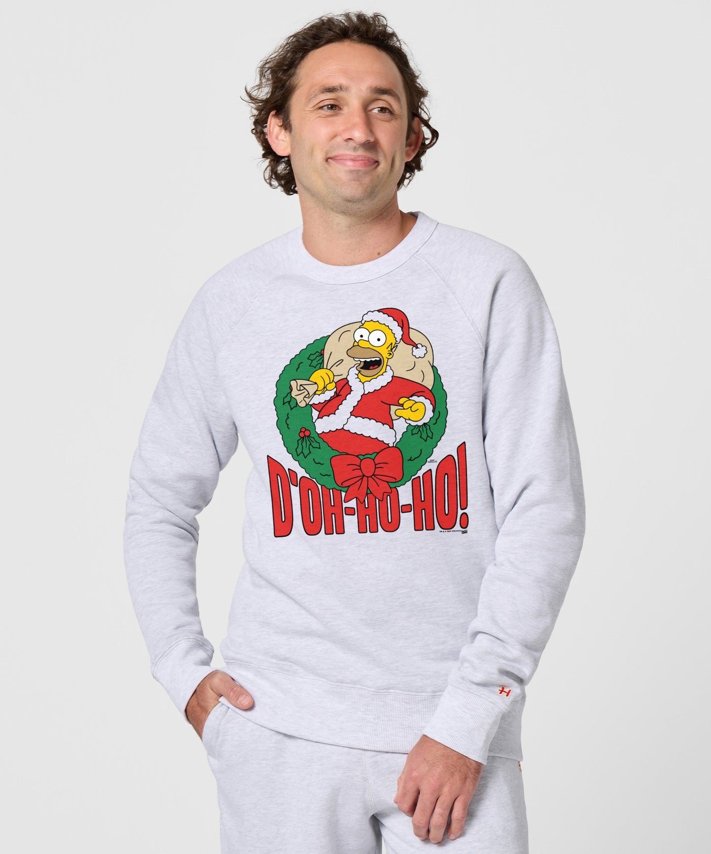 The Simpsons Homer D'oh-Ho-Ho Crewneck