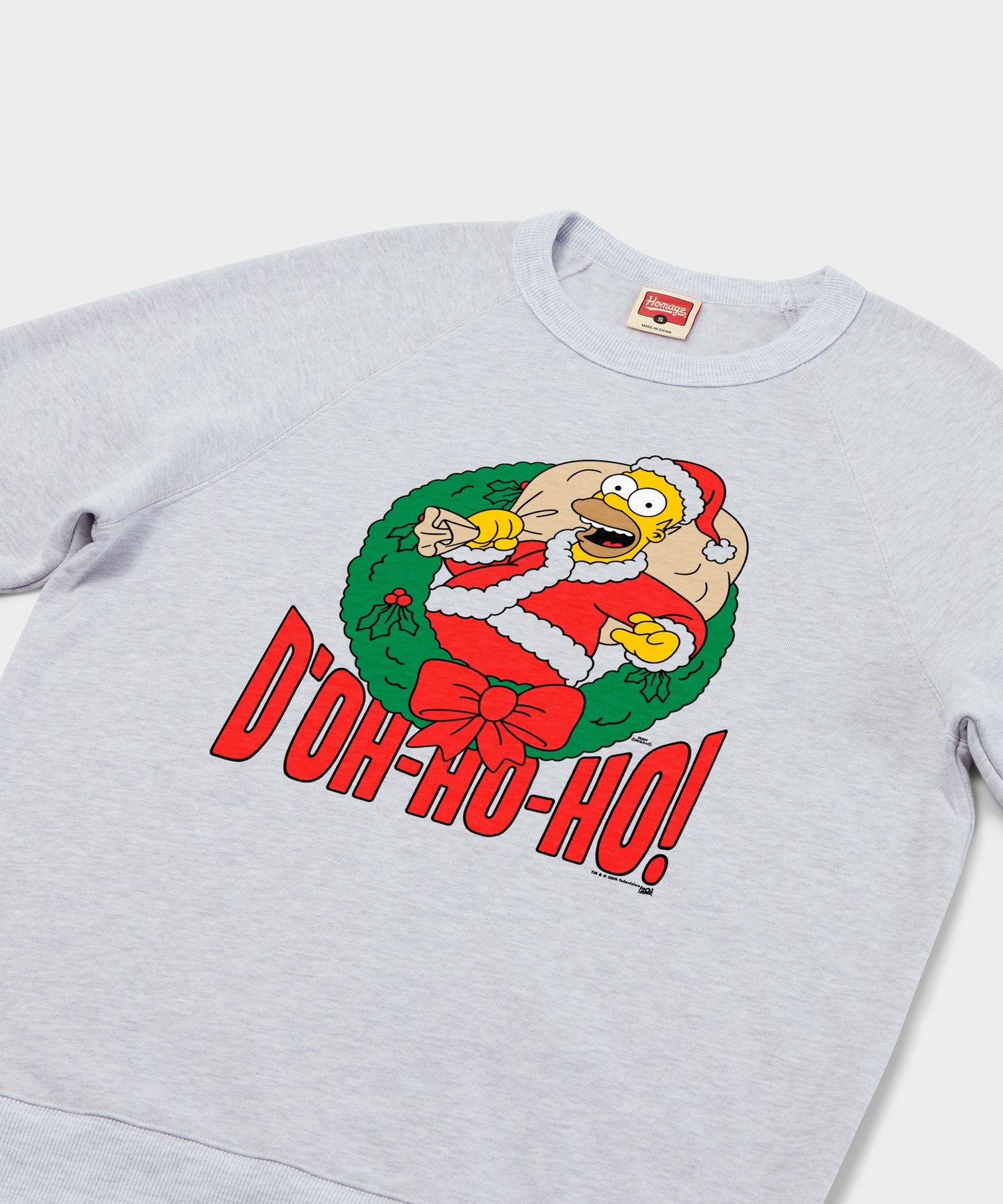 The Simpsons Homer D'oh-Ho-Ho Crewneck