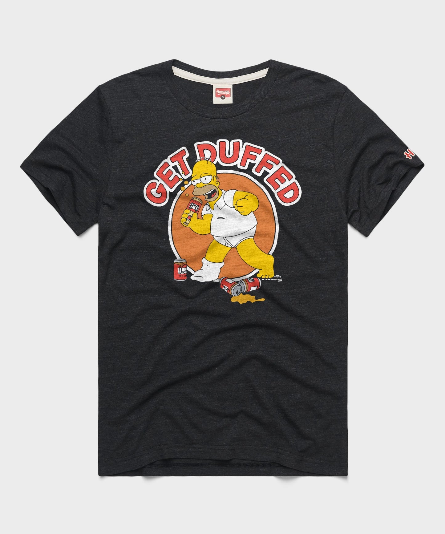 The Simpsons Homer Get Duffed